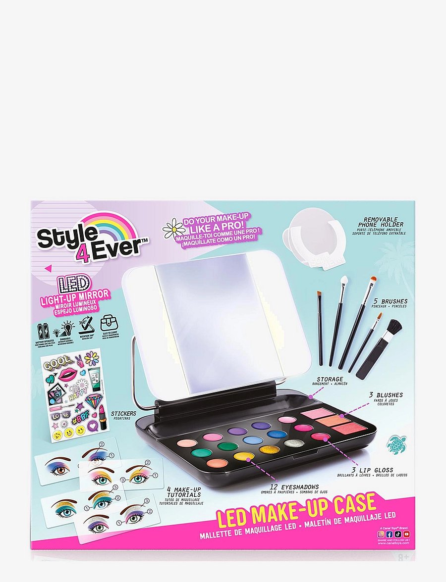 Style 4 Ever - STYLE 4 EVER Make Up Led Case - meikit - multi coloured - 3
