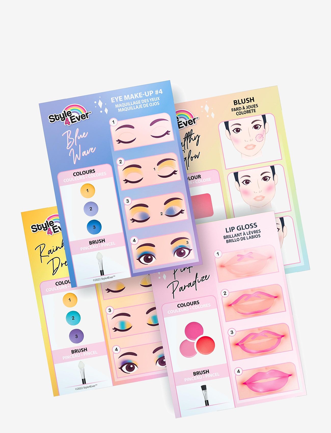 Style 4 Ever - STYLE 4 EVER Make Up Travel Case - multi coloured - 1