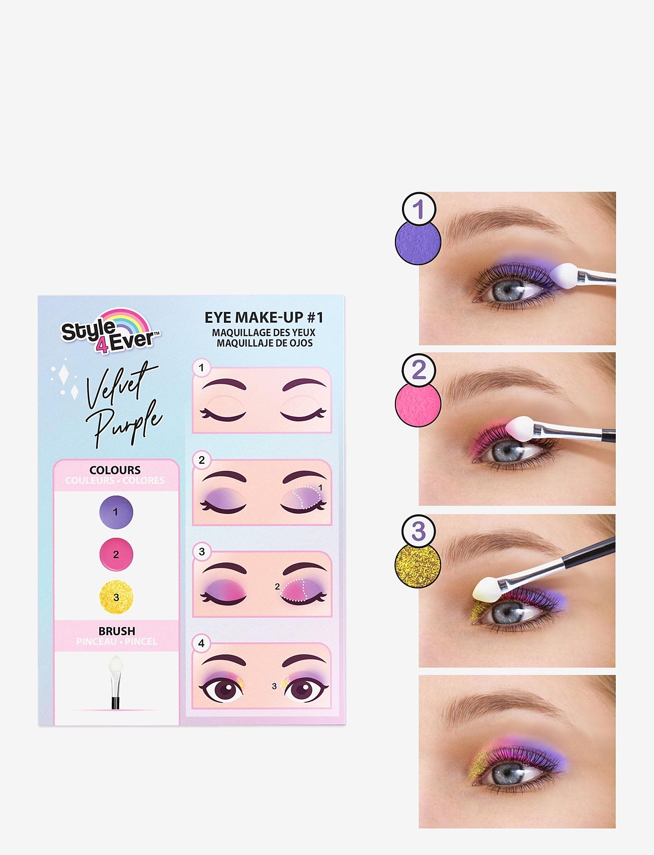 Style 4 Ever - STYLE 4 EVER Make Up Travel Case - multi coloured - 3