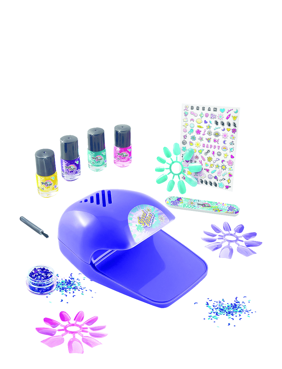 Style 4 Ever - STYLE 4 EVER Nail Art Manicure Set - sminke - multi coloured - 0