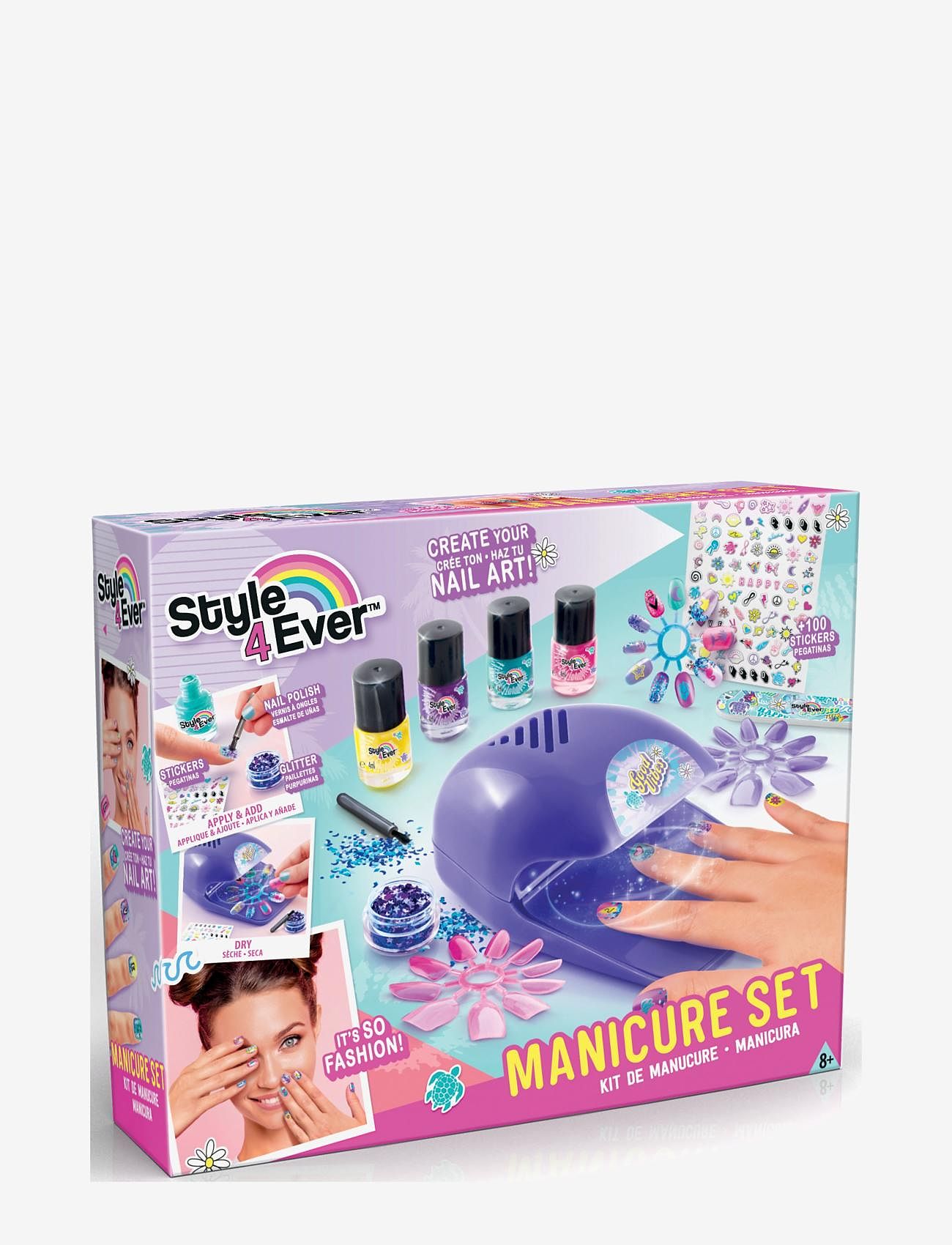 Style 4 Ever - STYLE 4 EVER Nail Art Manicure Set - makeup - multi coloured - 2