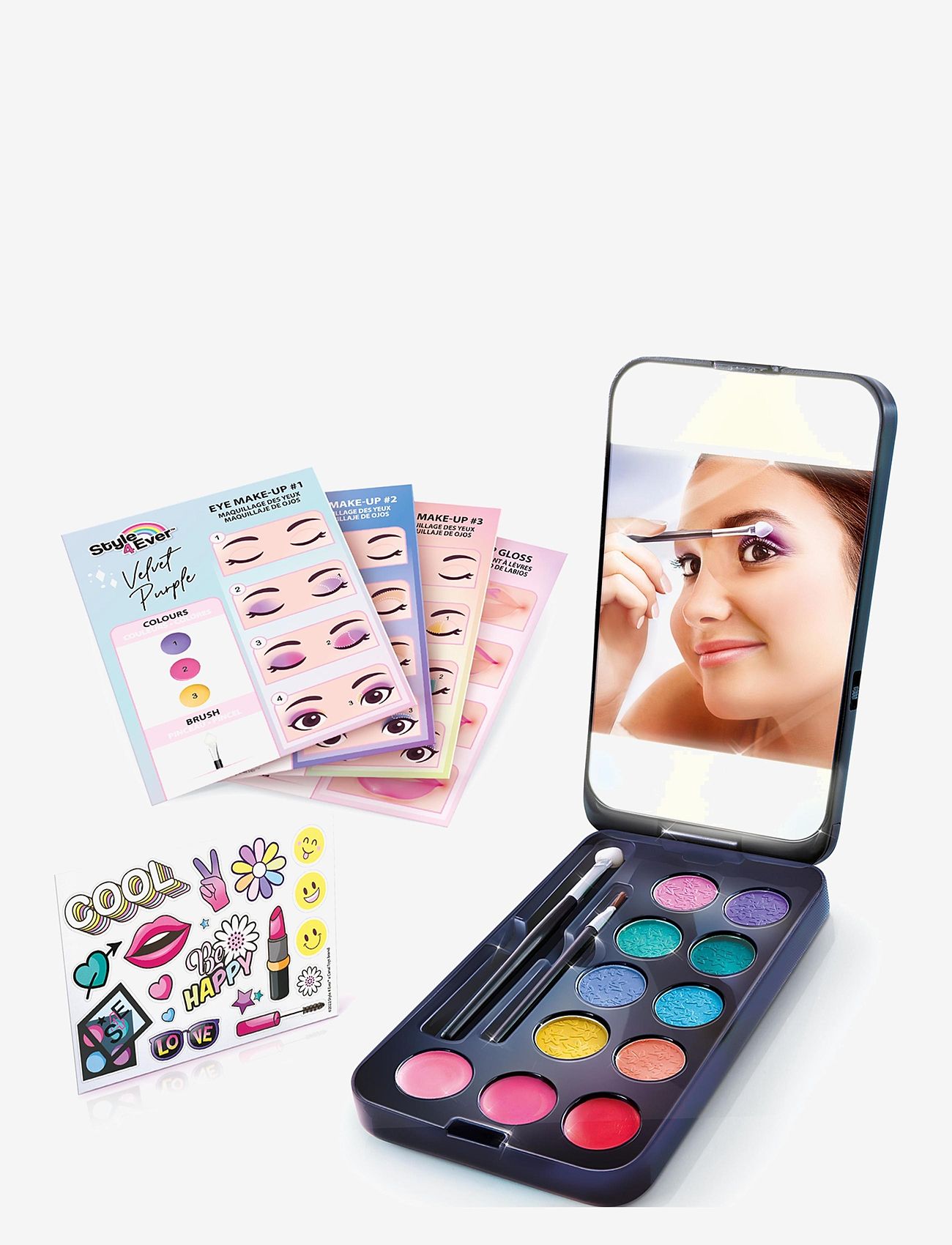 Style 4 Ever - STYLE 4 EVER Mini Make Up Led Case - meikit - multi coloured - 5