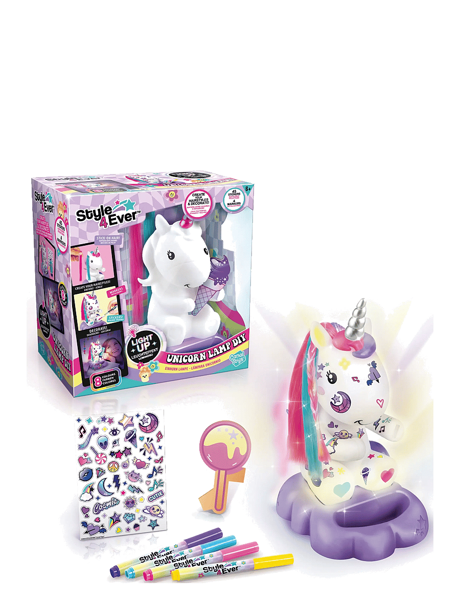 Style 4 Ever - STYLE 4 EVER Unicorn DIY - föndursett - multicolor - 3