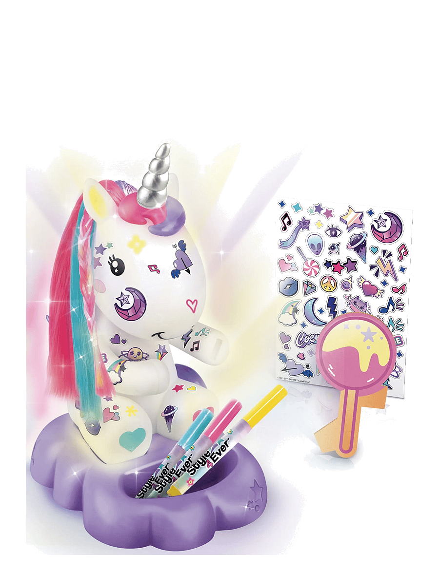 Style 4 Ever - STYLE 4 EVER Unicorn DIY - föndursett - multicolor - 4