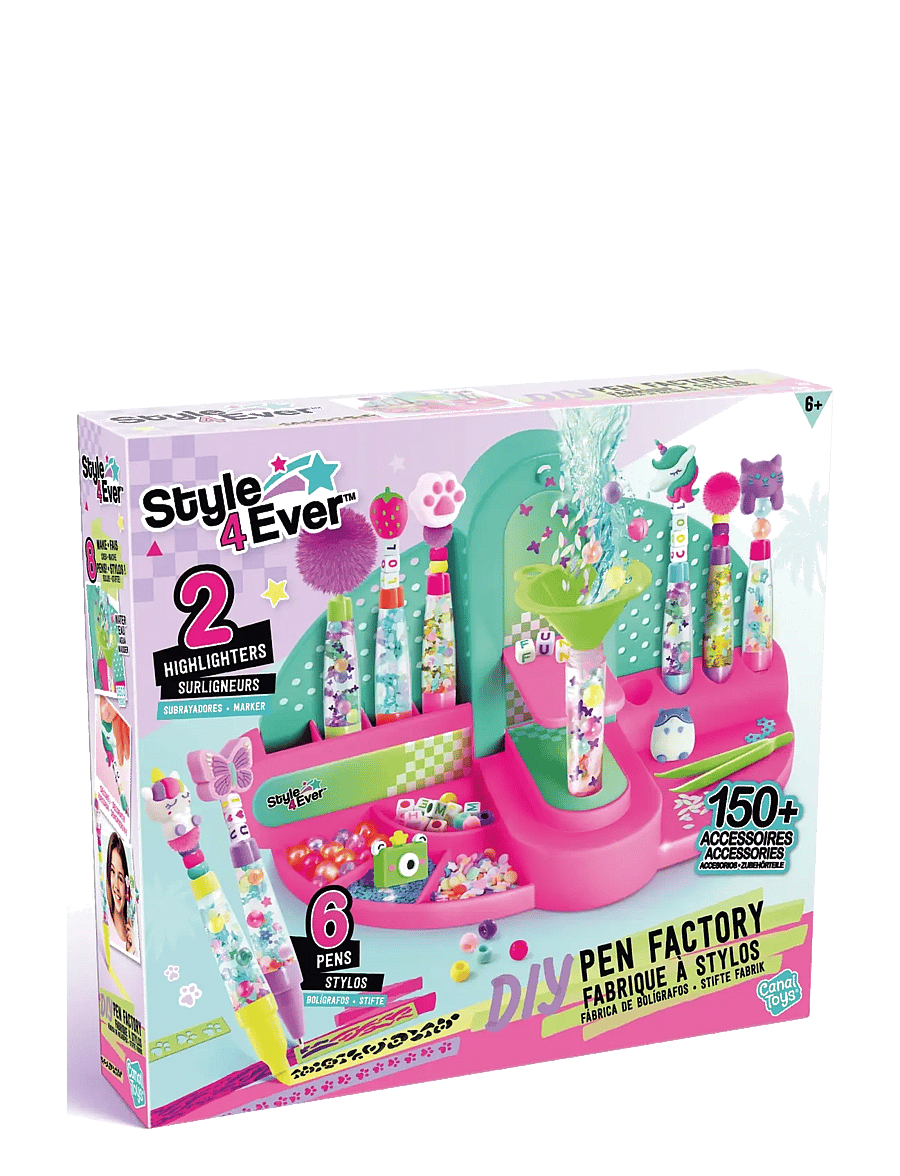 Style 4 Ever - STYLE 4 EVER Pen Factory DIY - kreasæt - multicolor - 0