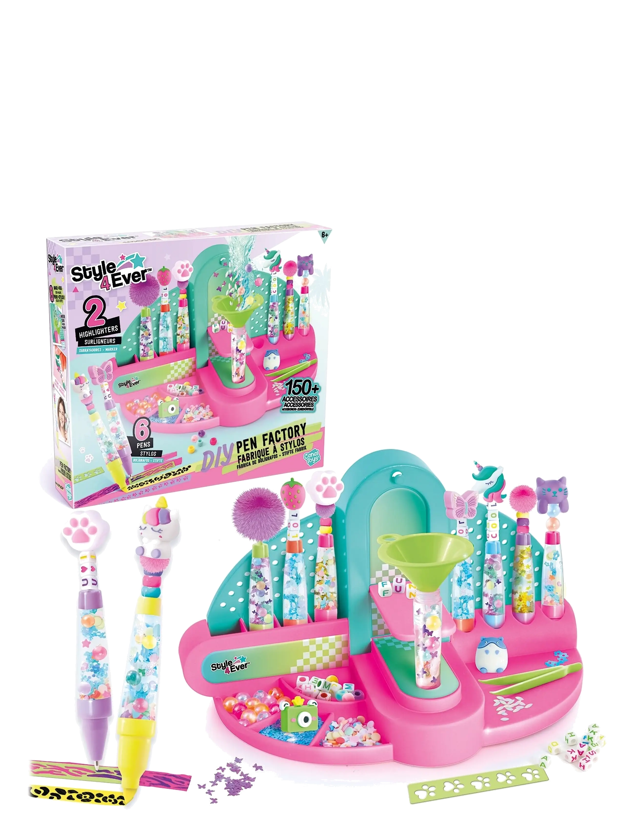 Style 4 Ever - STYLE 4 EVER Pen Factory DIY - kreasæt - multicolor - 2
