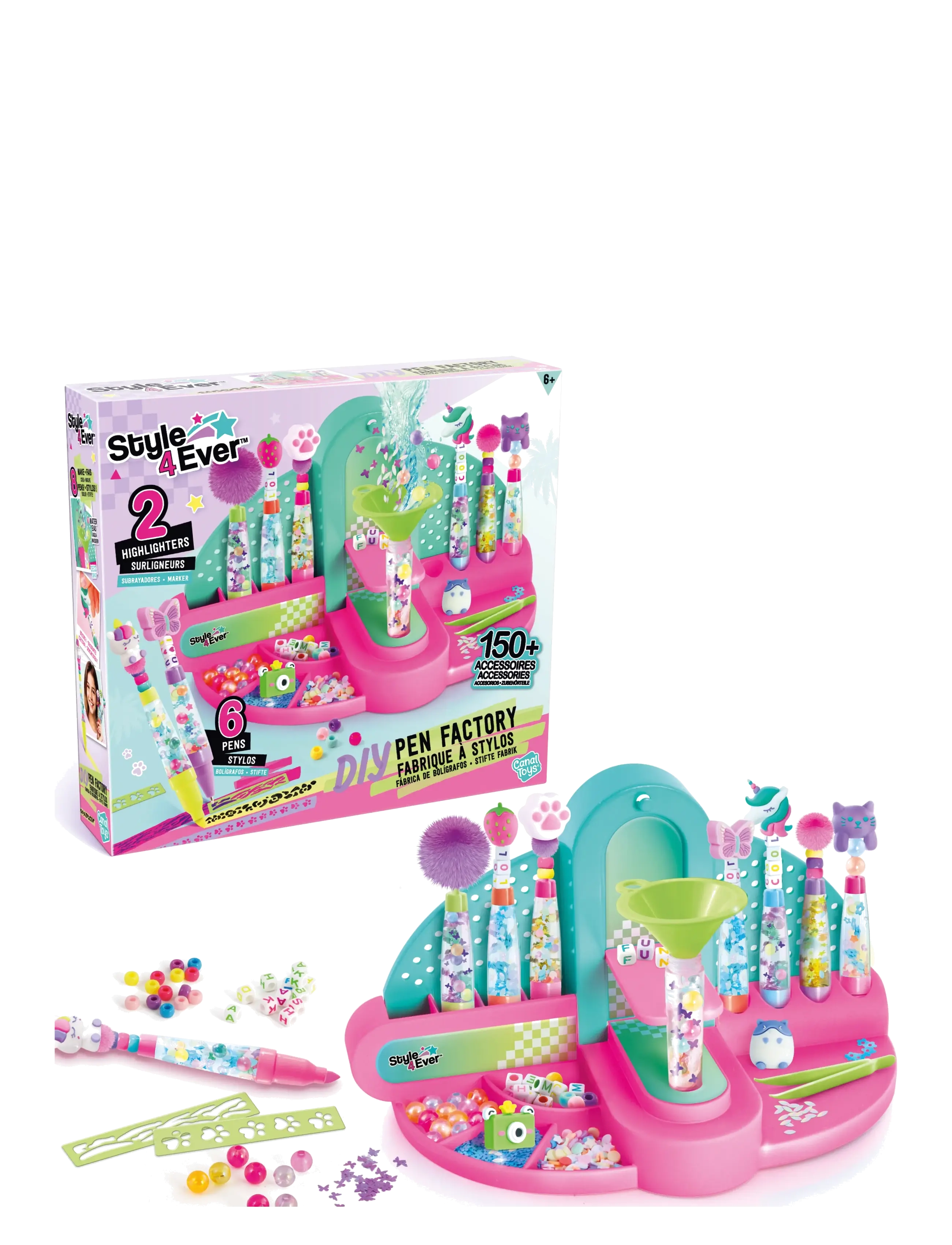Style 4 Ever - STYLE 4 EVER Pen Factory DIY - kreasæt - multicolor - 3
