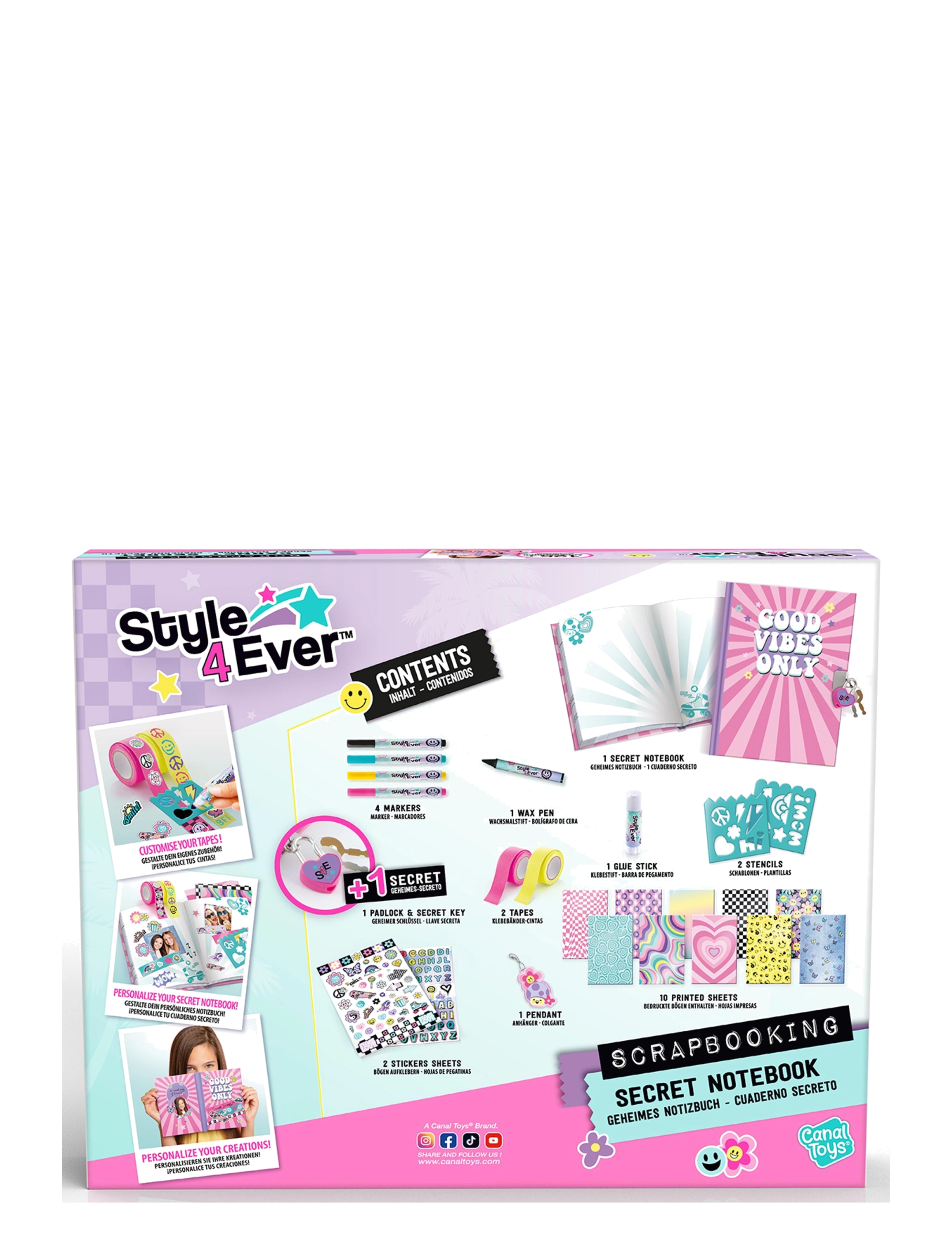 Style 4 Ever - STYLE 4 EVER Scrapbooking Secret Portfolio - pysselset - multicolor - 4