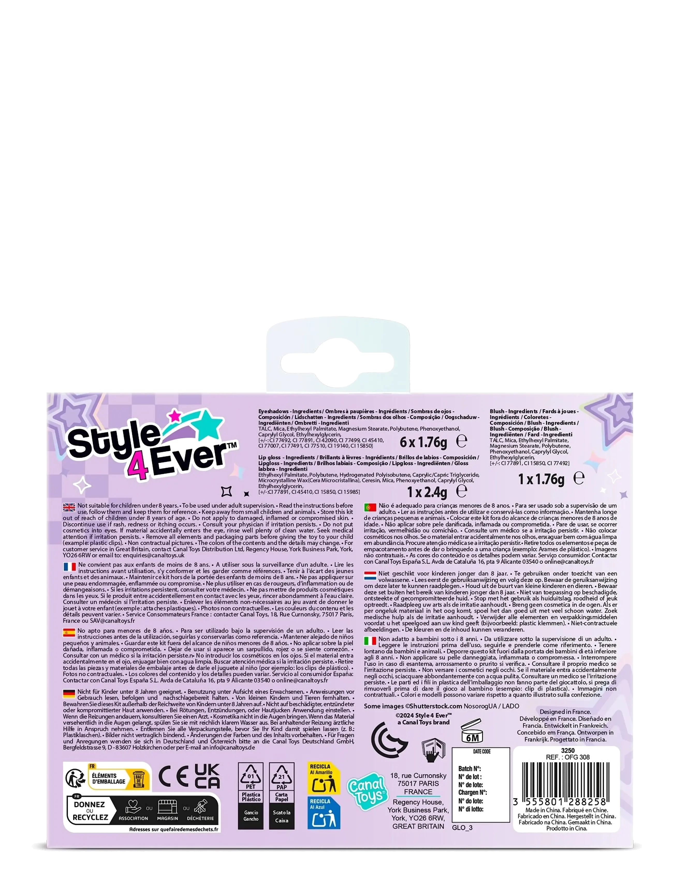 Style 4 Ever - STYLE 4 EVER First Make-up Kit PDQ - makeup - multicolor - 3