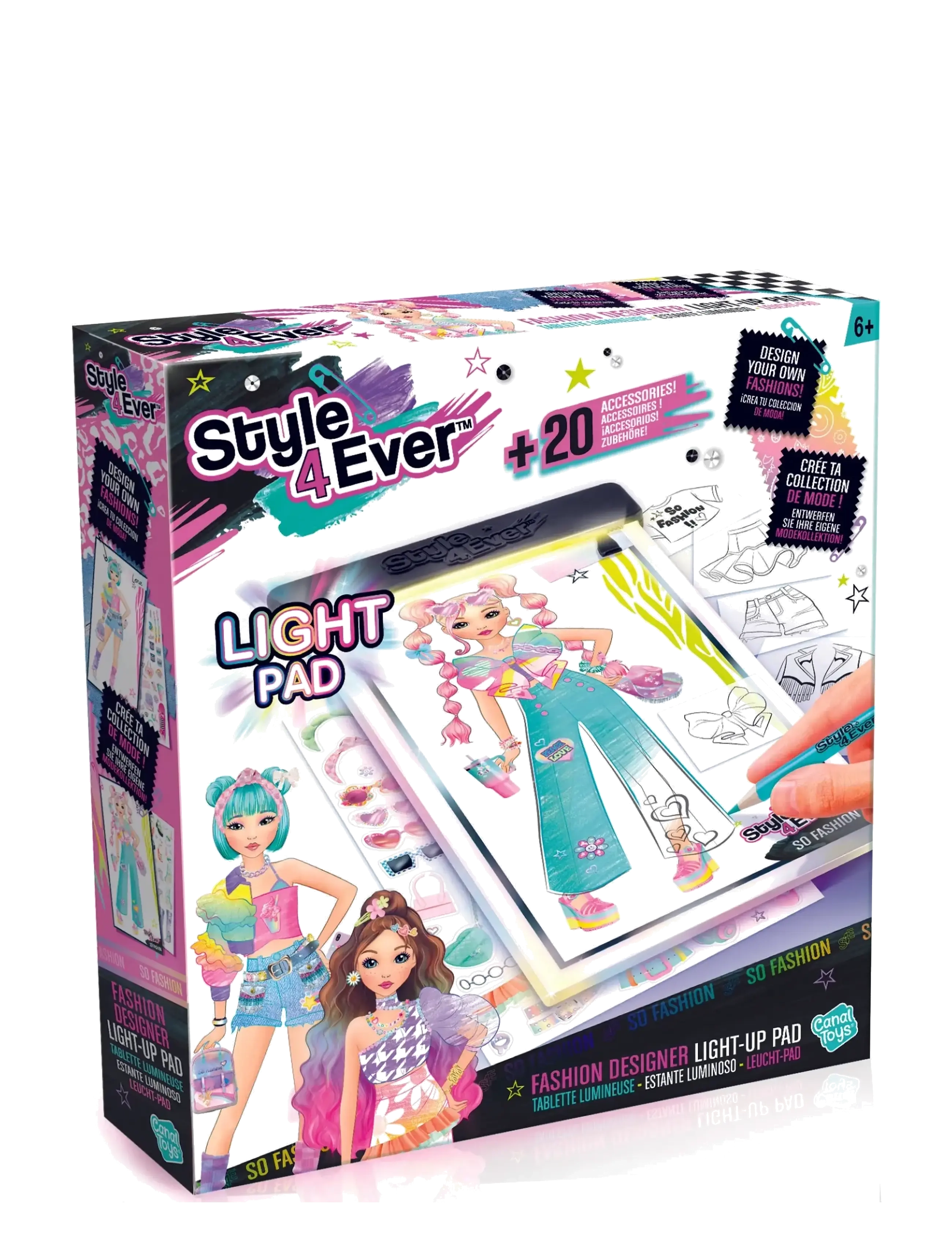 Style 4 Ever STYLE 4EVER Fashion Designer Light-up Pad - Winter Deals - MULTICOLOR / multi