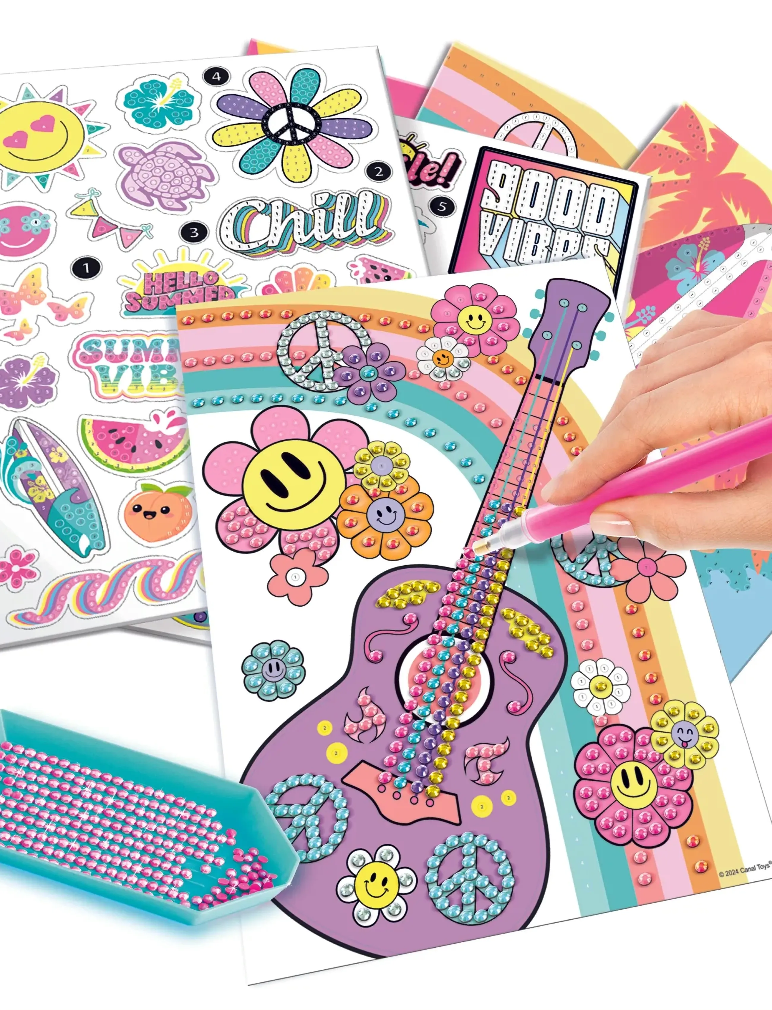 Style 4 Ever - STYLE 4EVER Diamond Art Refill Kit - multicolor - 4