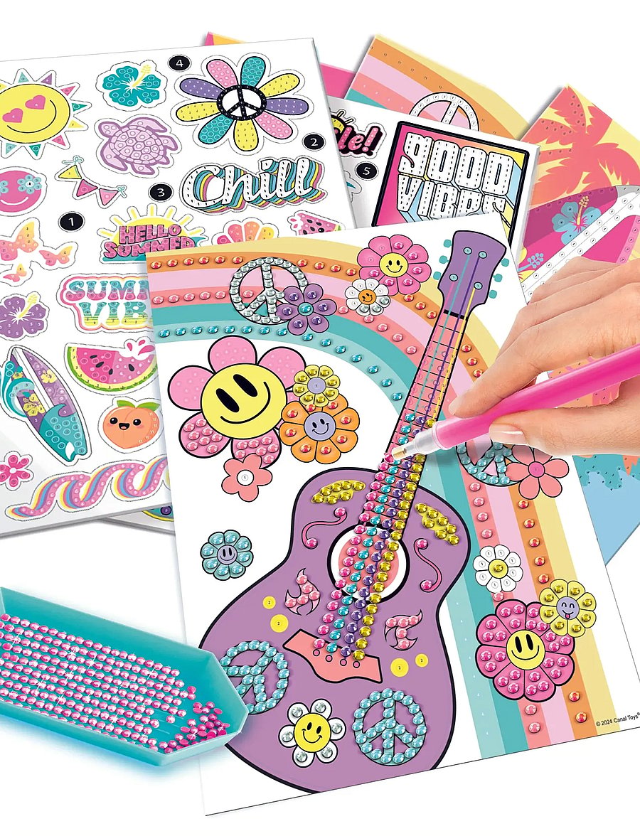 Style 4 Ever - STYLE 4EVER Diamond Art Refill Kit - multicolor - 4