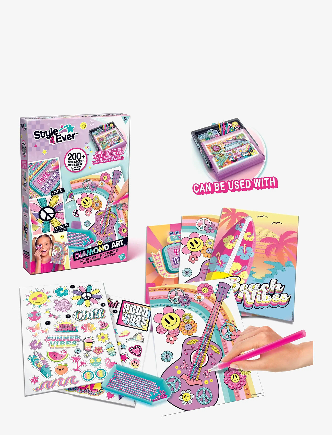 Style 4 Ever - STYLE 4EVER Diamond Art Refill Kit - multicolor - 1