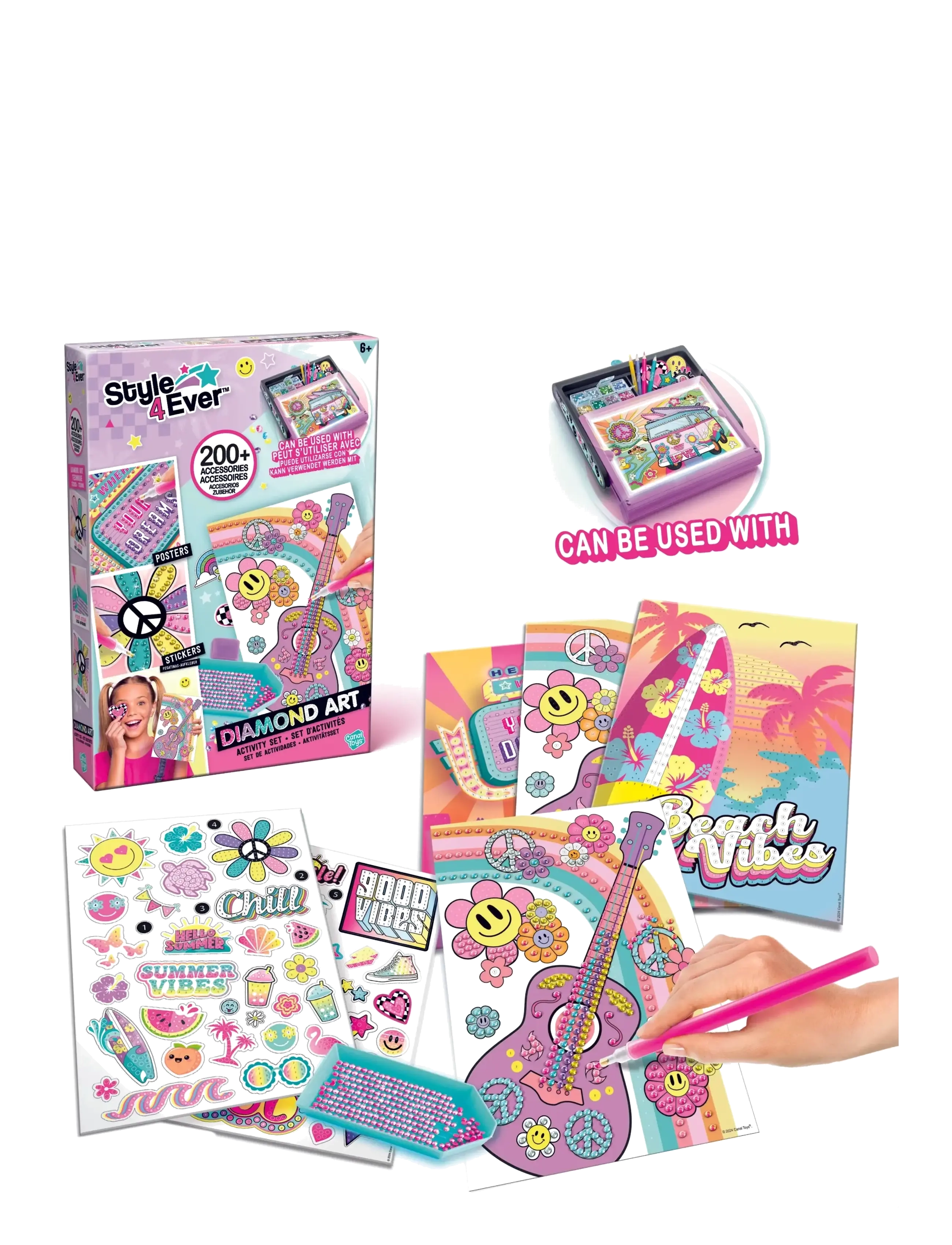 Style 4 Ever - STYLE 4EVER Diamond Art Refill Kit - multicolor - 1