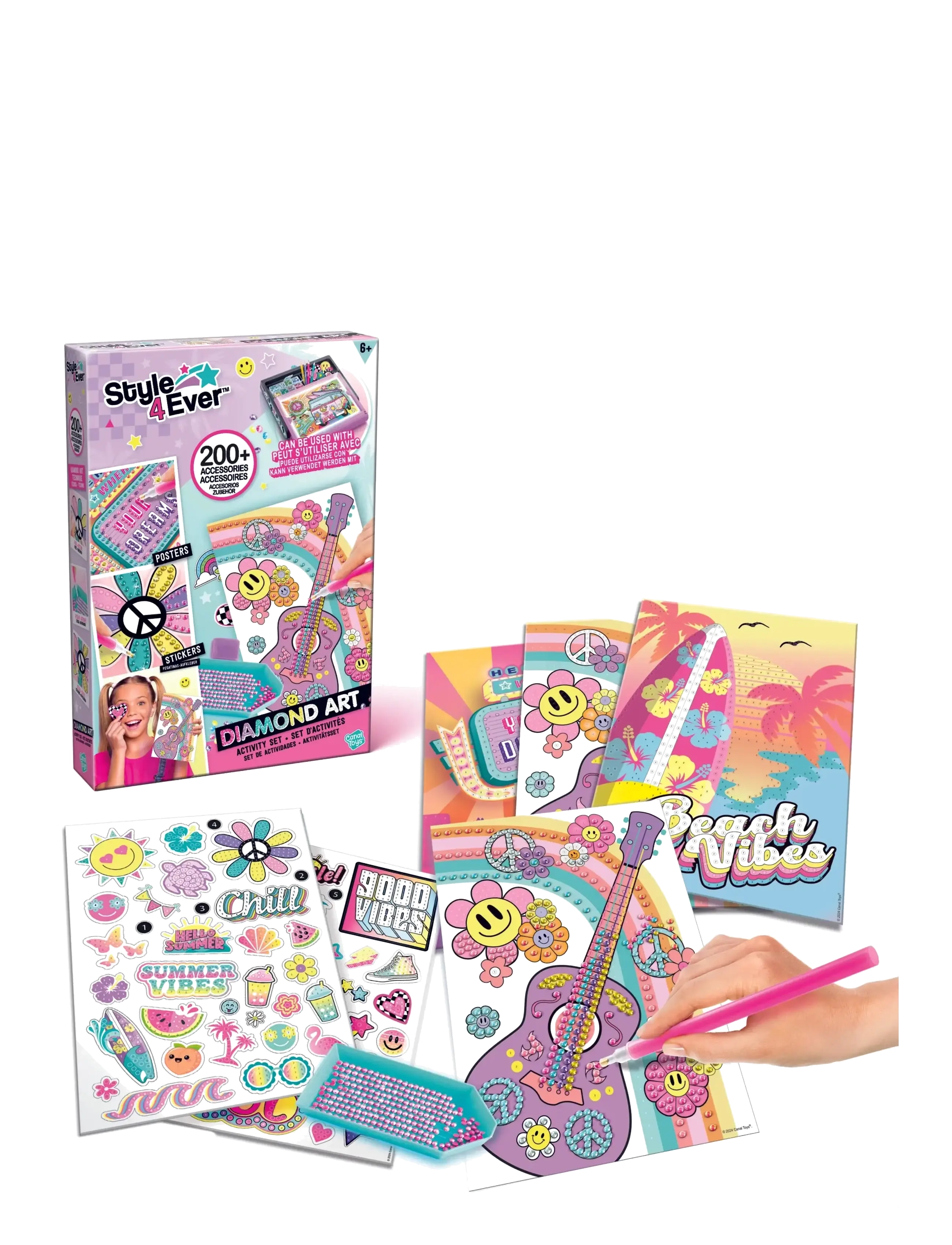 Style 4 Ever - STYLE 4EVER Diamond Art Refill Kit - multicolor - 2