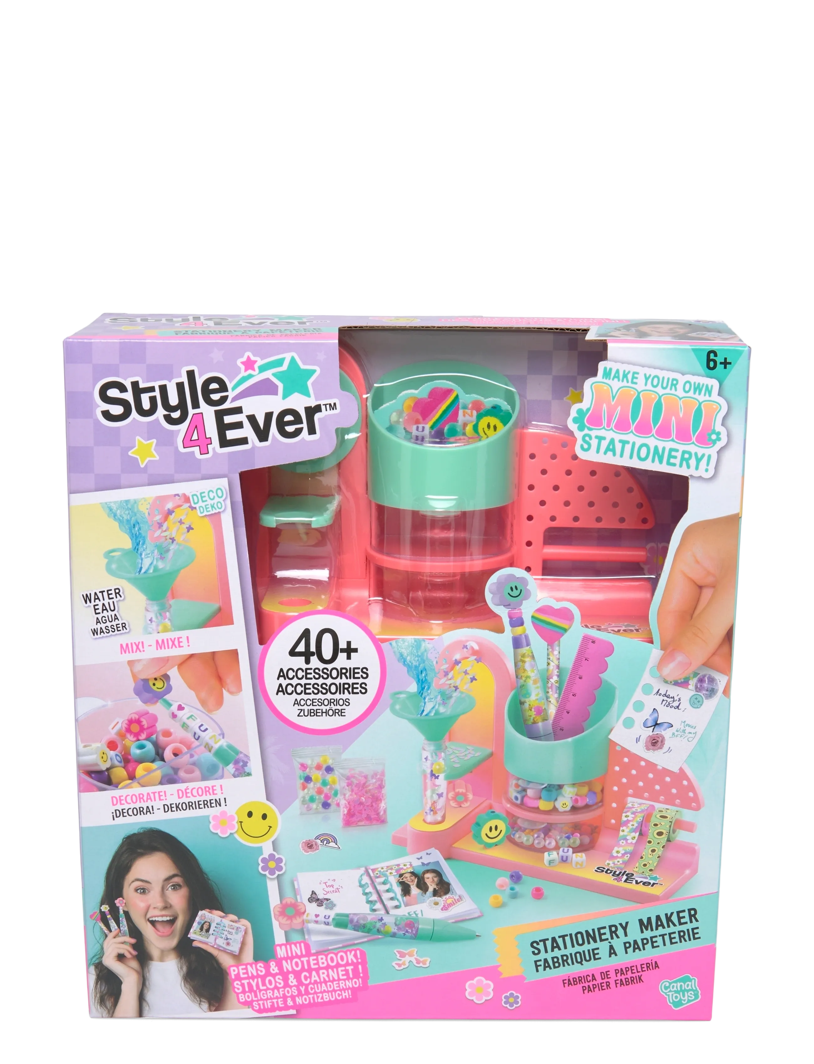 Style 4 Ever STYLE 4EVER Mini Stationery Maker - 4 for 3 - MULTICOLOR / multi
