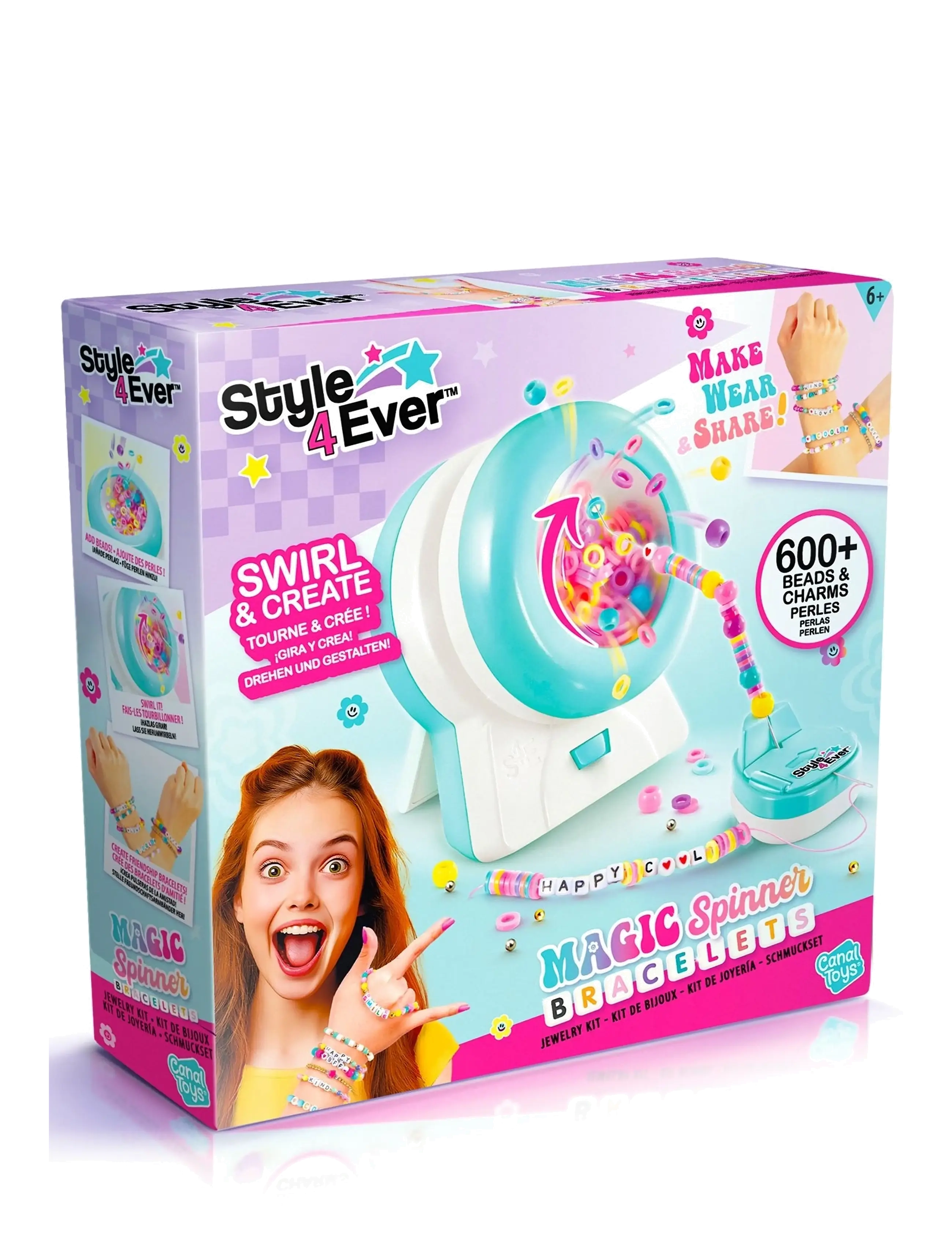 Style 4 Ever STYLE 4EVER Boho Friendship Bracelets Set - Kampagne - MULTICOLOR / multi