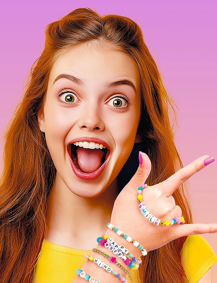Style 4 Ever - STYLE 4EVER Boho Friendship Bracelets Set - jewellery & accessories - multicolor - 4