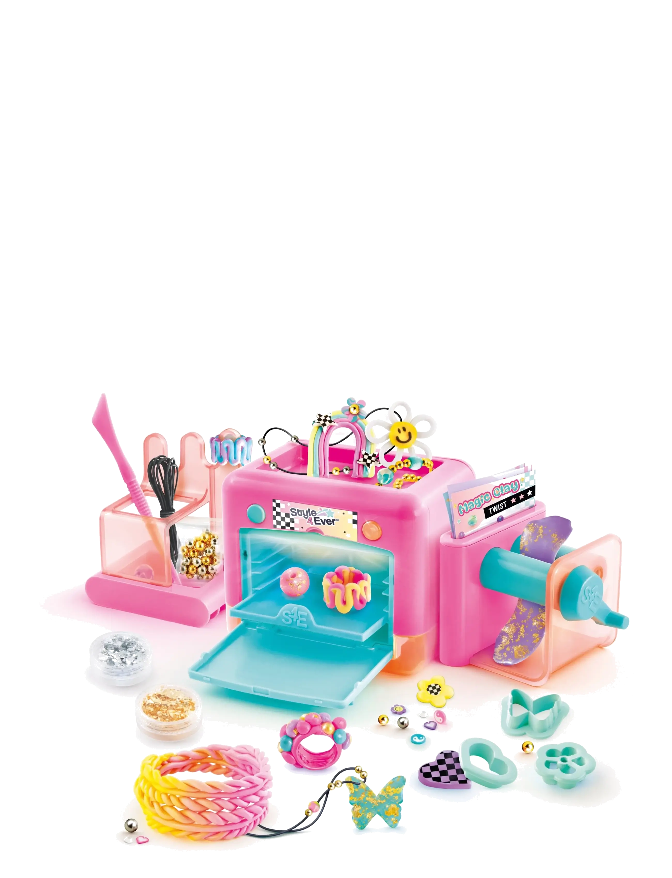Style 4 Ever STYLE 4 EVER Bakey Clay Jewels Maker - Kreasæt - MULTICOLOR / multi