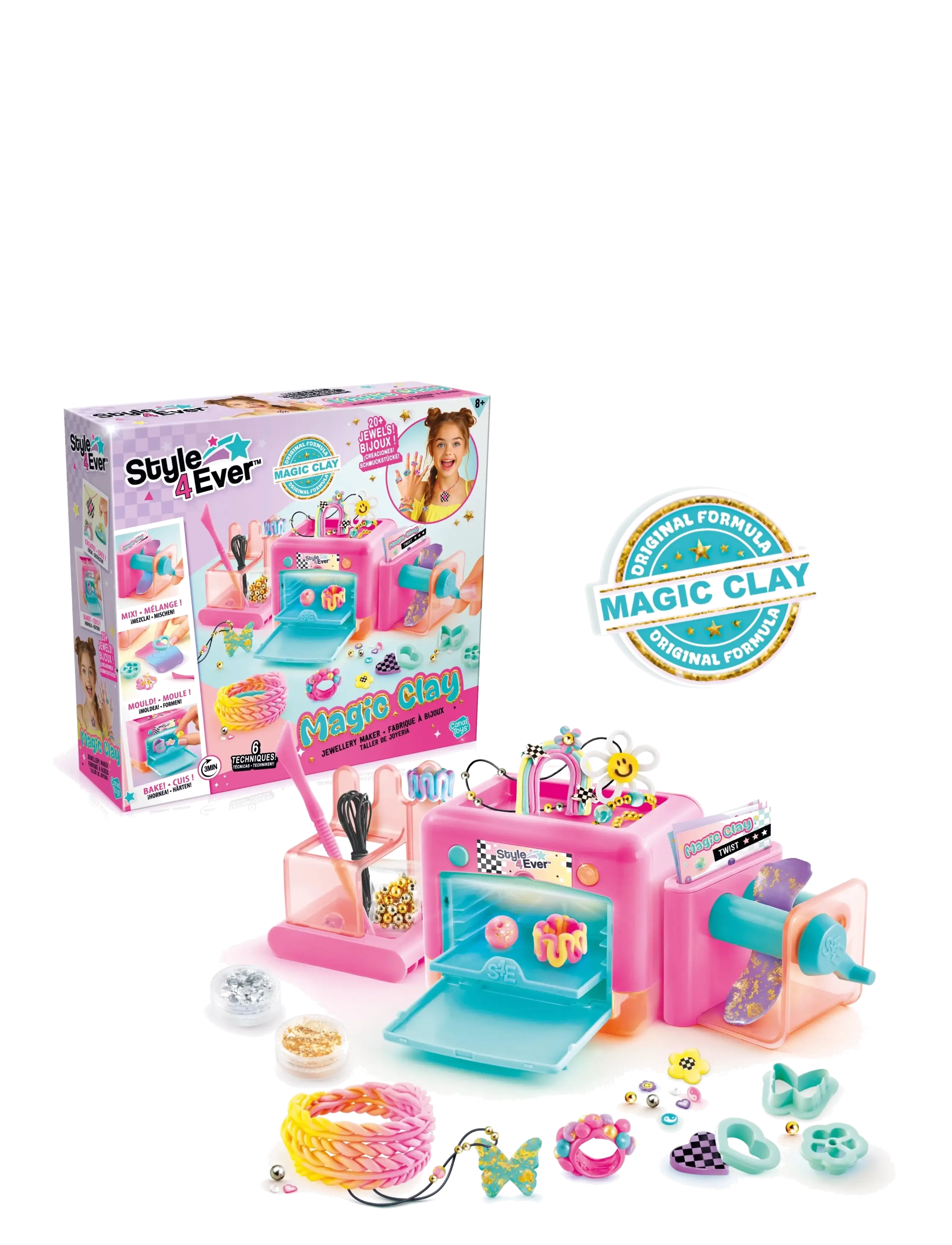 Style 4 Ever - STYLE 4 EVER Bakey Clay Jewels Maker - multicolor - 3