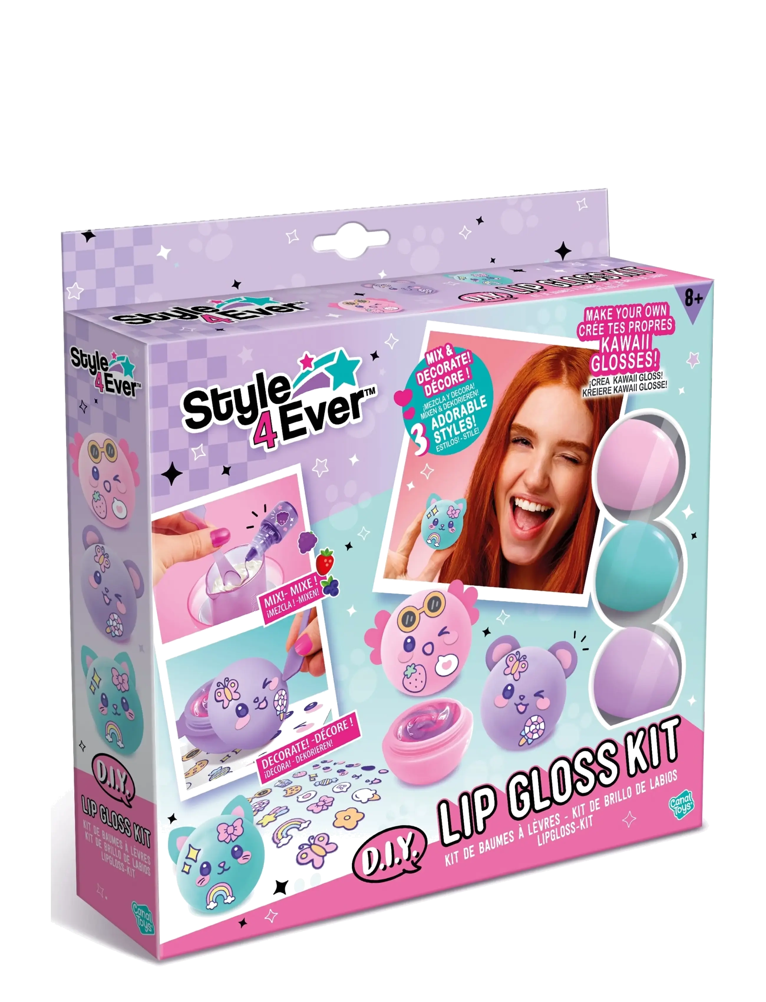Style 4 Ever - STYLE 4 EVER DIY Lip Balm Kit Kawai Style - multicolor - 2