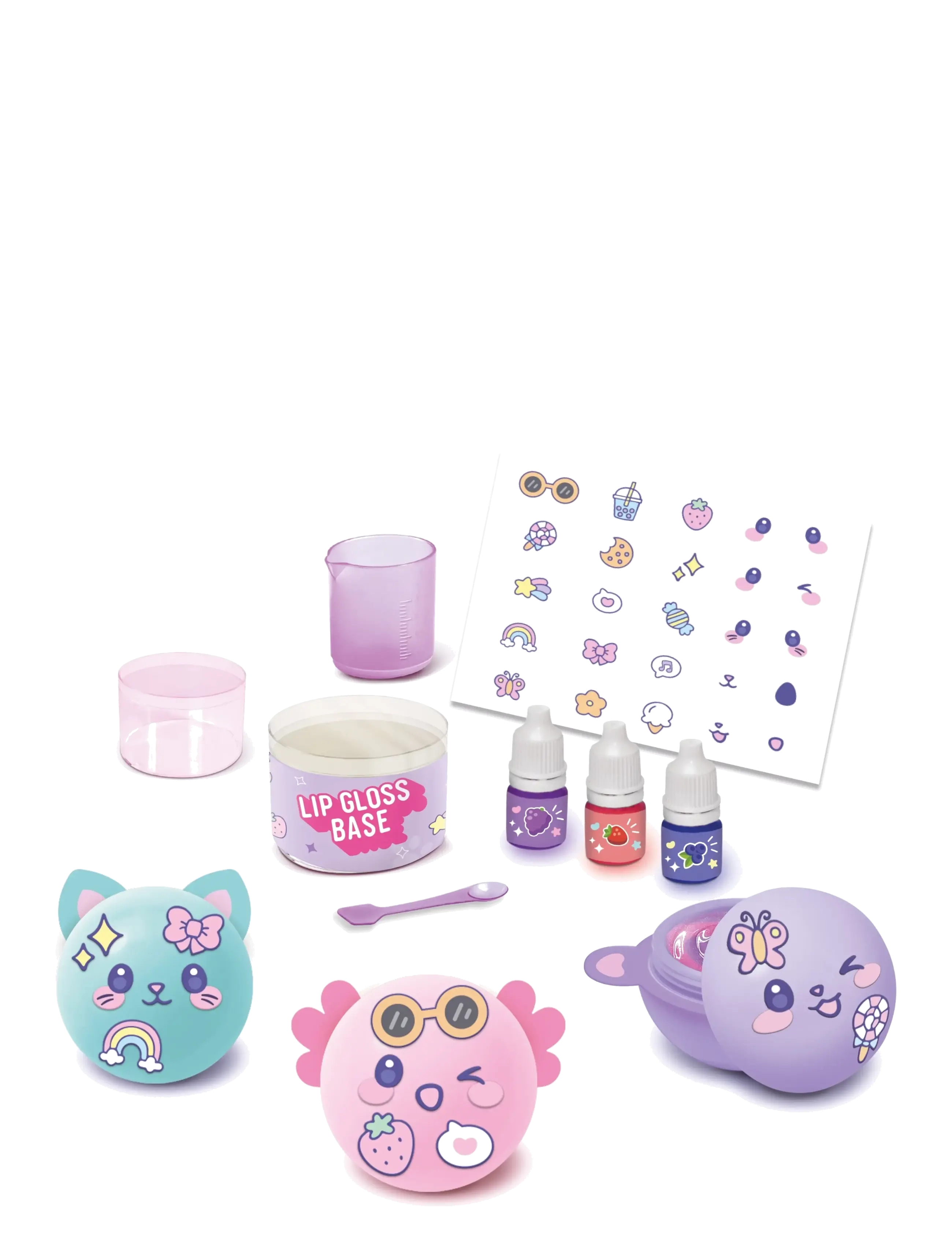 Style 4 Ever - STYLE 4 EVER DIY Lip Balm Kit Kawai Style - multicolor - 3