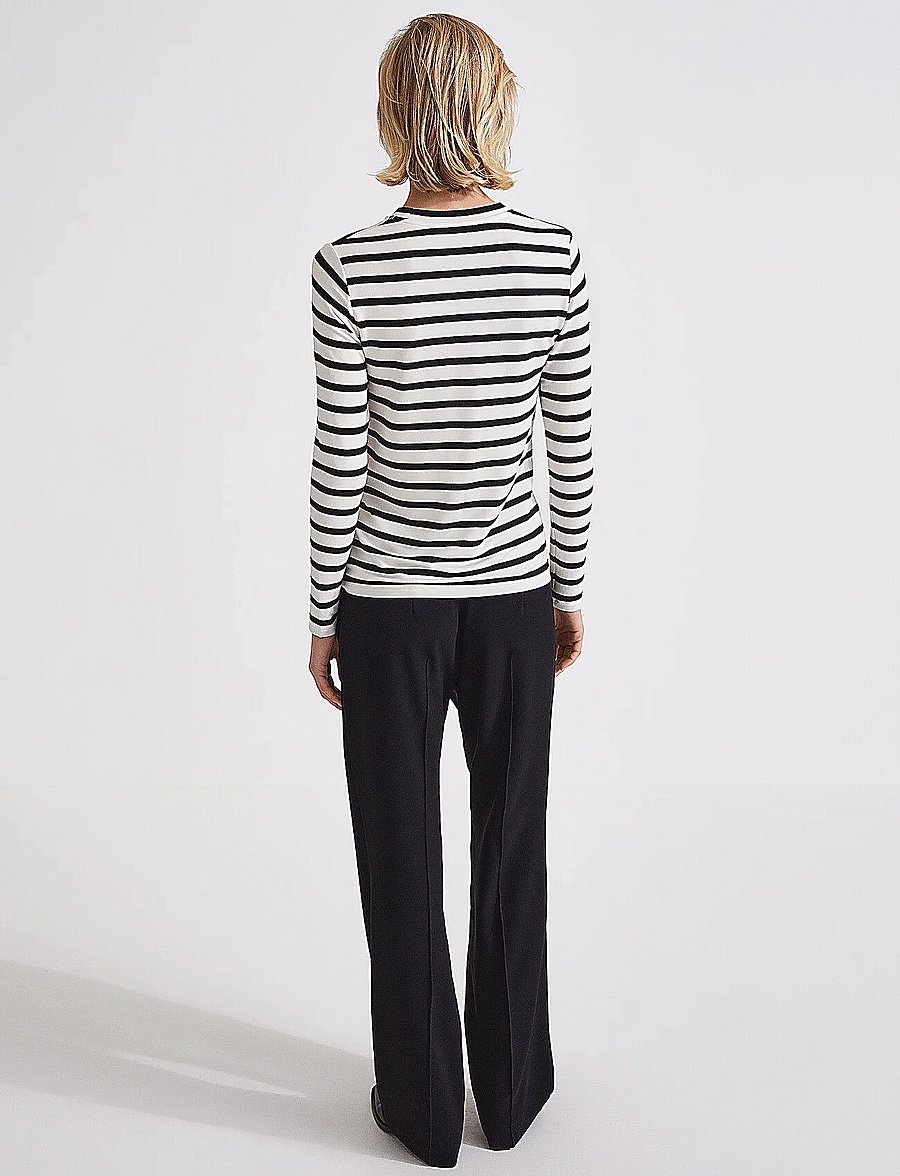 Stylein - CANVEY - long-sleeved tops - white w stripes - 4