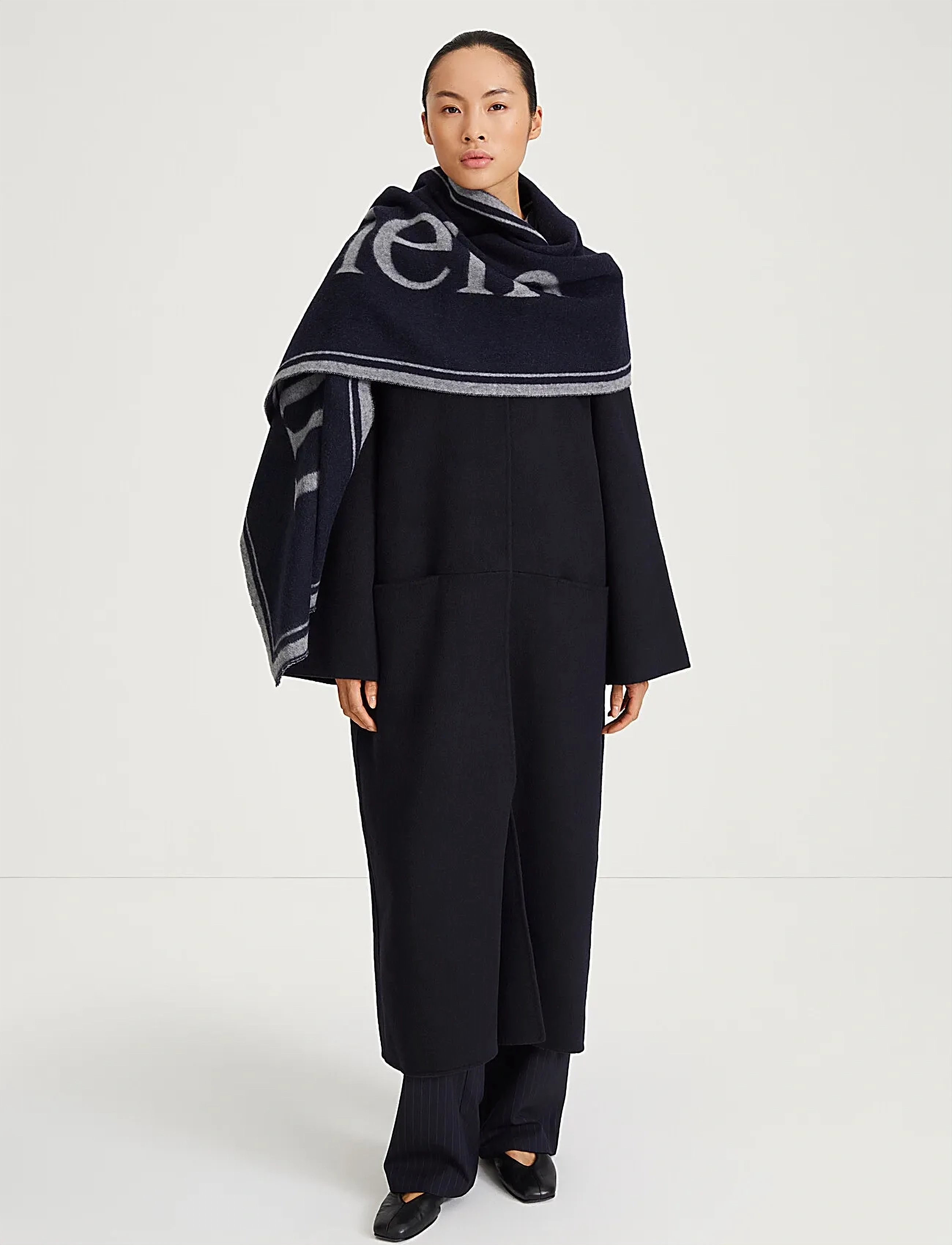 Stylein THALIA SCARF - Stylein - NAVY / GREY / navy