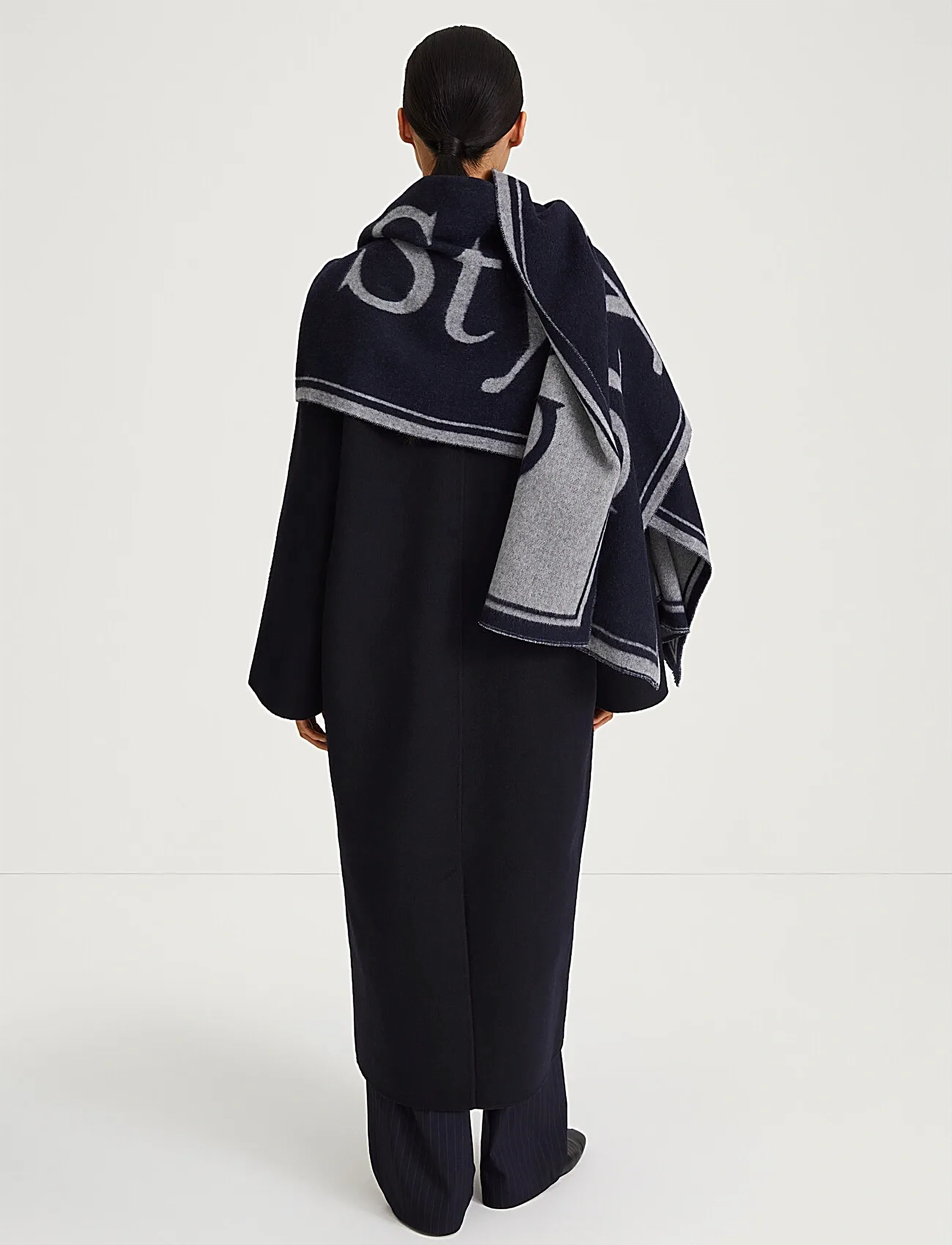 Stylein - THALIA SCARF - aksesuāri - navy / grey - 4