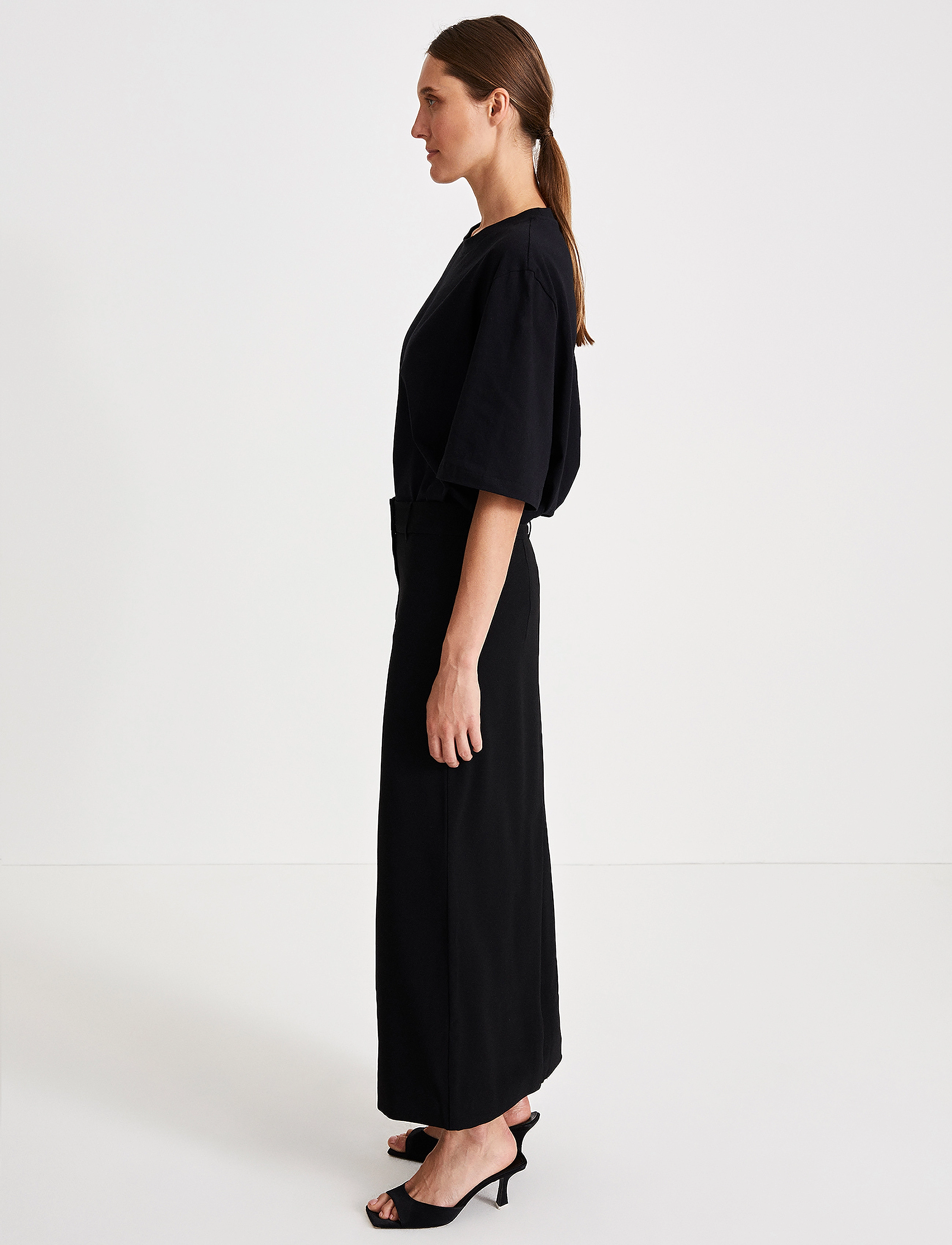 Stylein - BERKELEY SKIRT - midi nederdele - black - 3