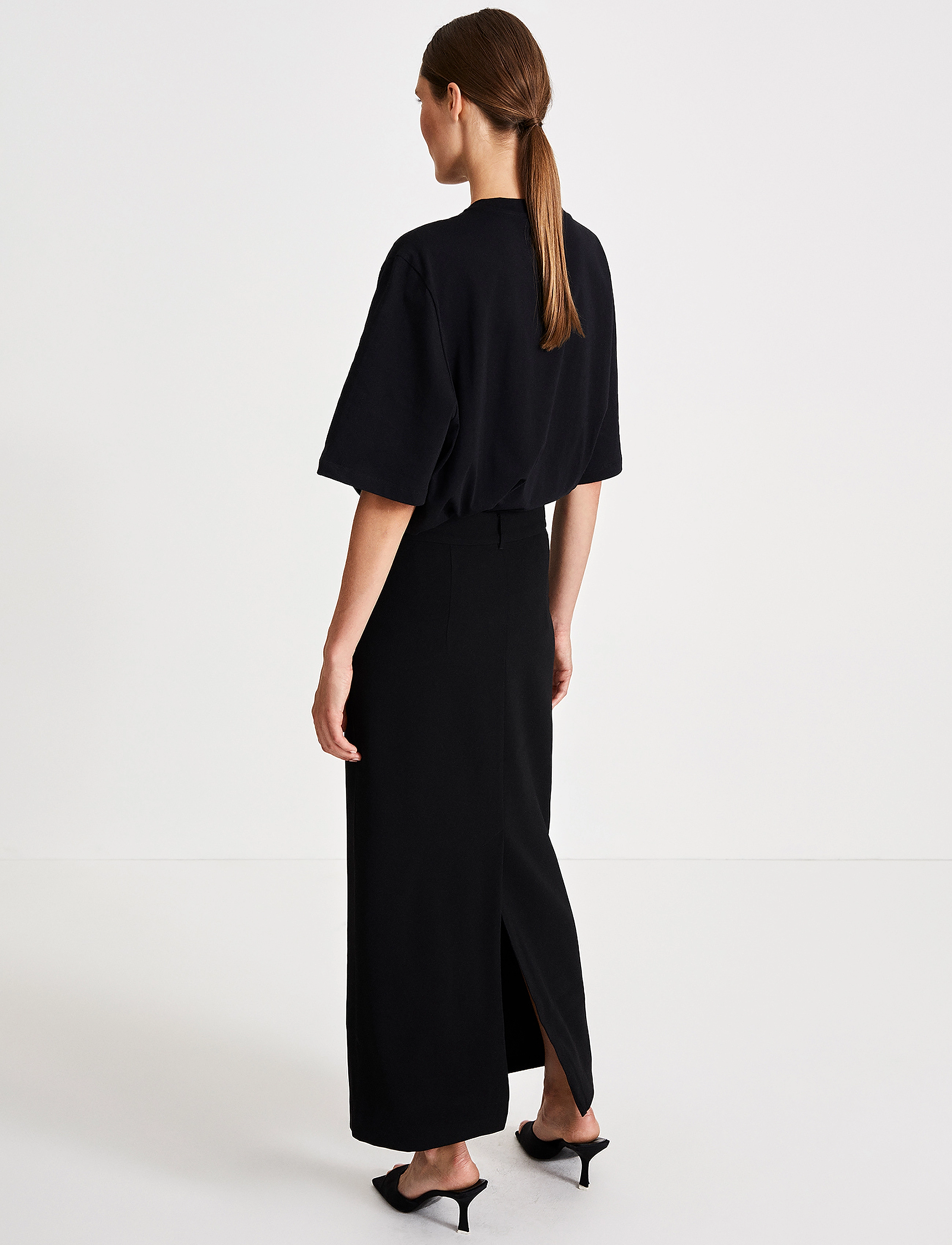 Stylein - BERKELEY SKIRT - midi nederdele - black - 4