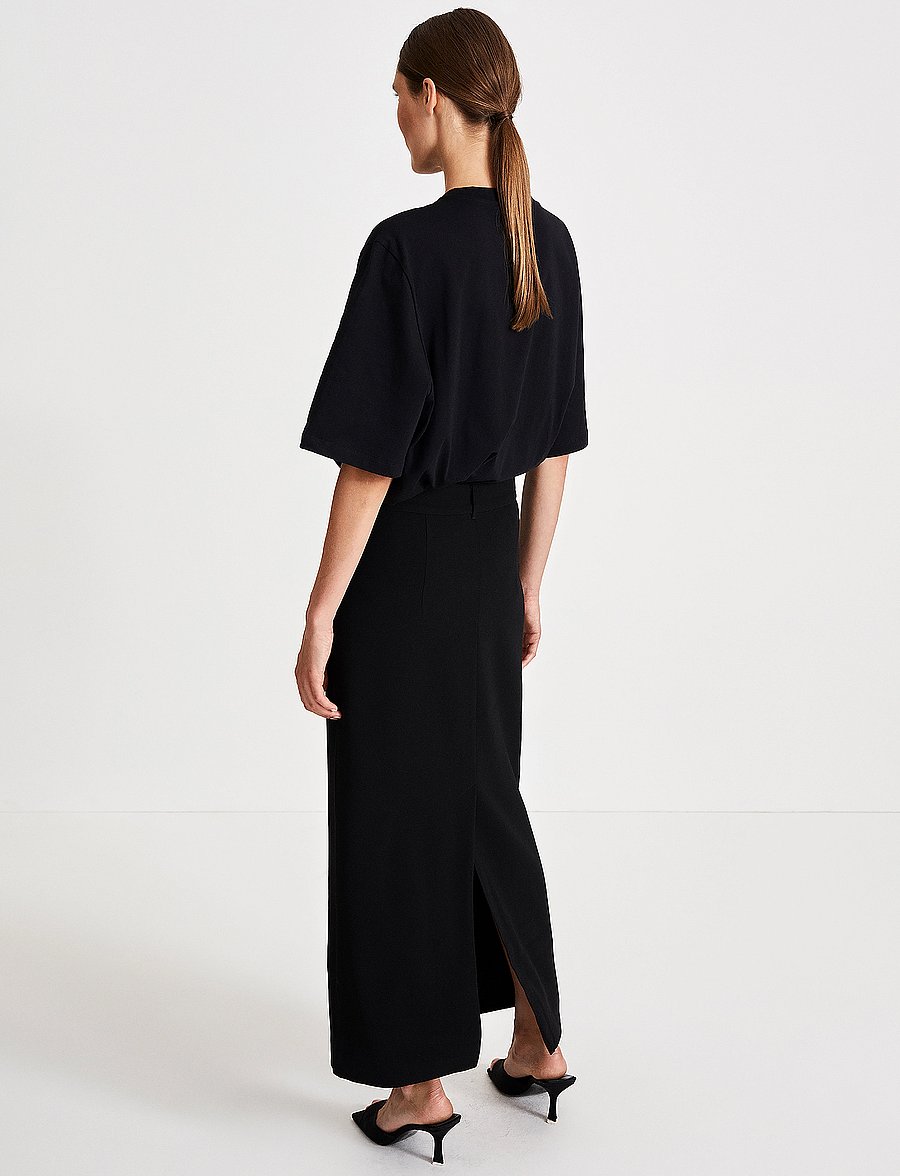 Stylein - BERKELEY SKIRT - midi nederdele - black - 4