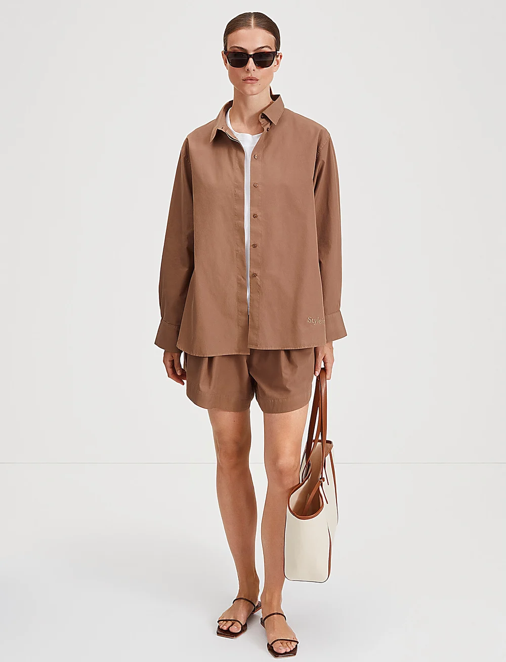 Stylein - JOJO SHORTS - casual shorts - mud - 0