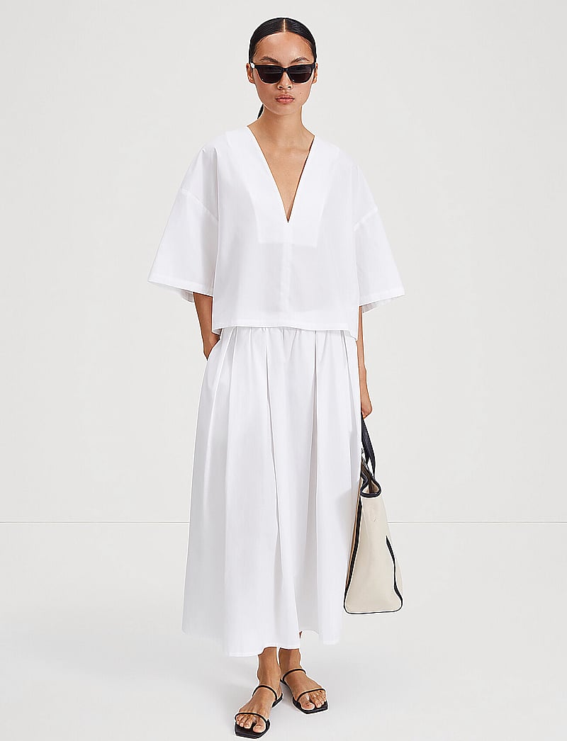 Stylein - JORINA SKIRT - midi-röcke - white - 0