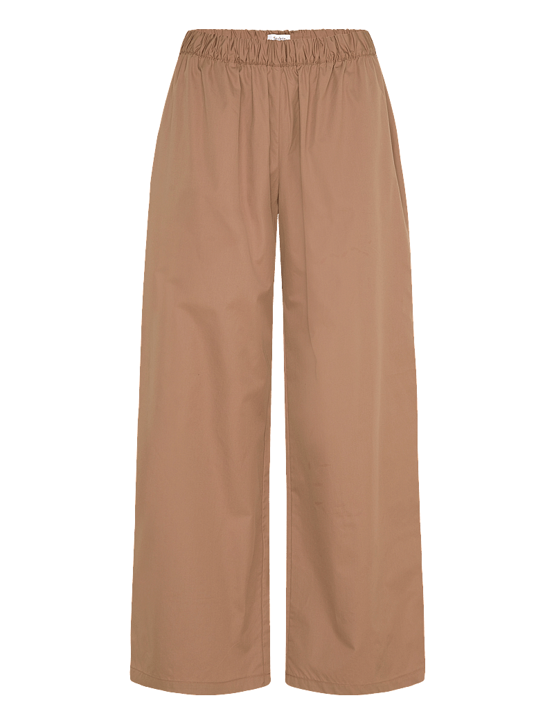 Stylein - JESSIE TROUSERS - hosen mit weitem bein - mud - 1
