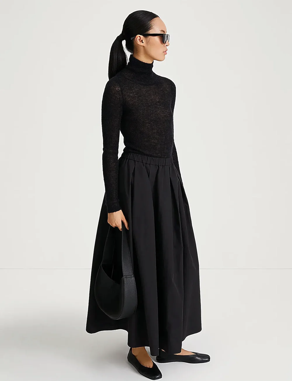 Stylein - SORINA SKIRT - jupes midi - black - 3