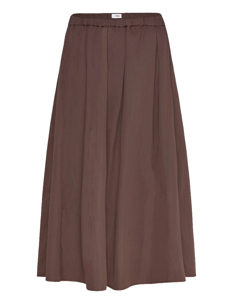 Stylein - SORINA SKIRT - midi kjolar - coffee - 1