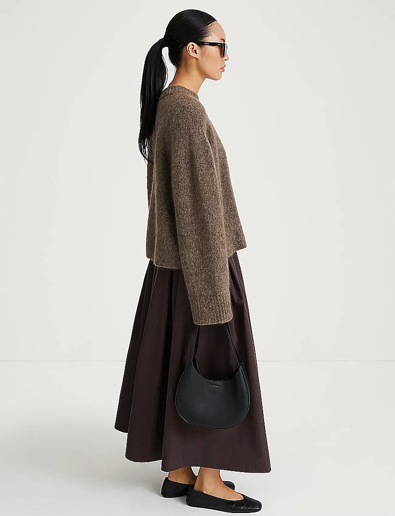 Stylein - SORINA SKIRT - midi kjolar - coffee - 3