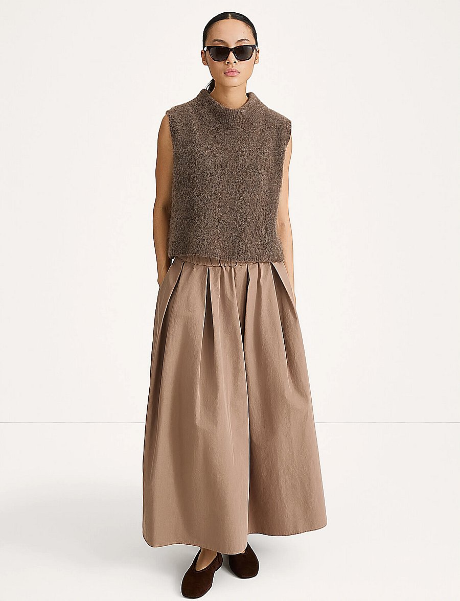 Stylein - SORINA SKIRT - midi-röcke - hazel - 0