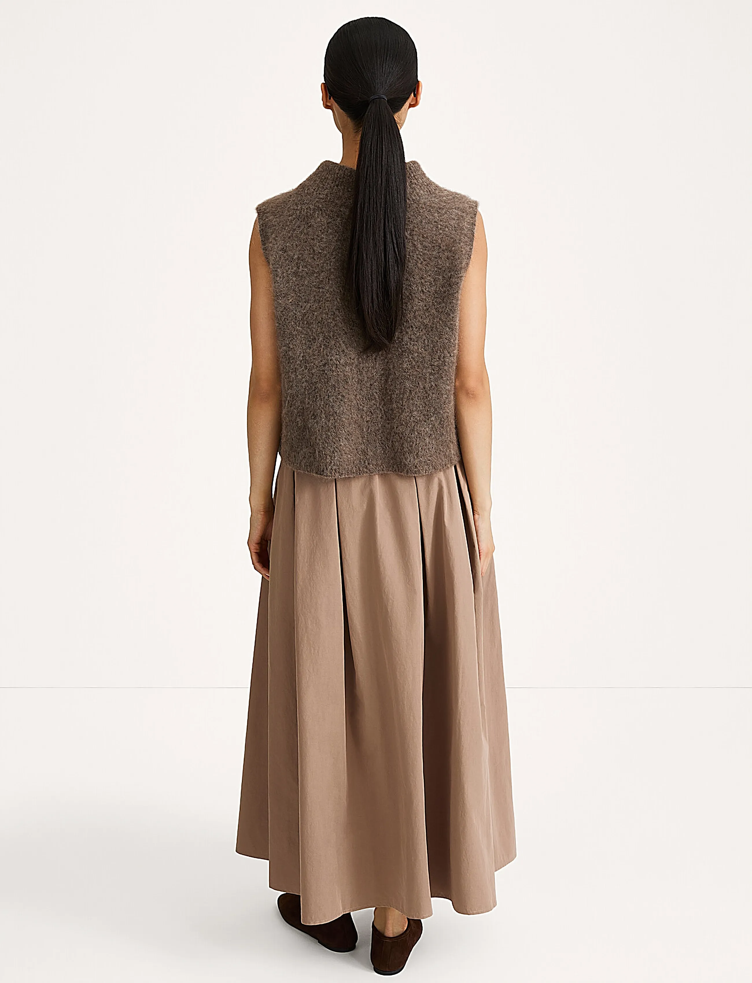 Stylein - SORINA SKIRT - midi-röcke - hazel - 4