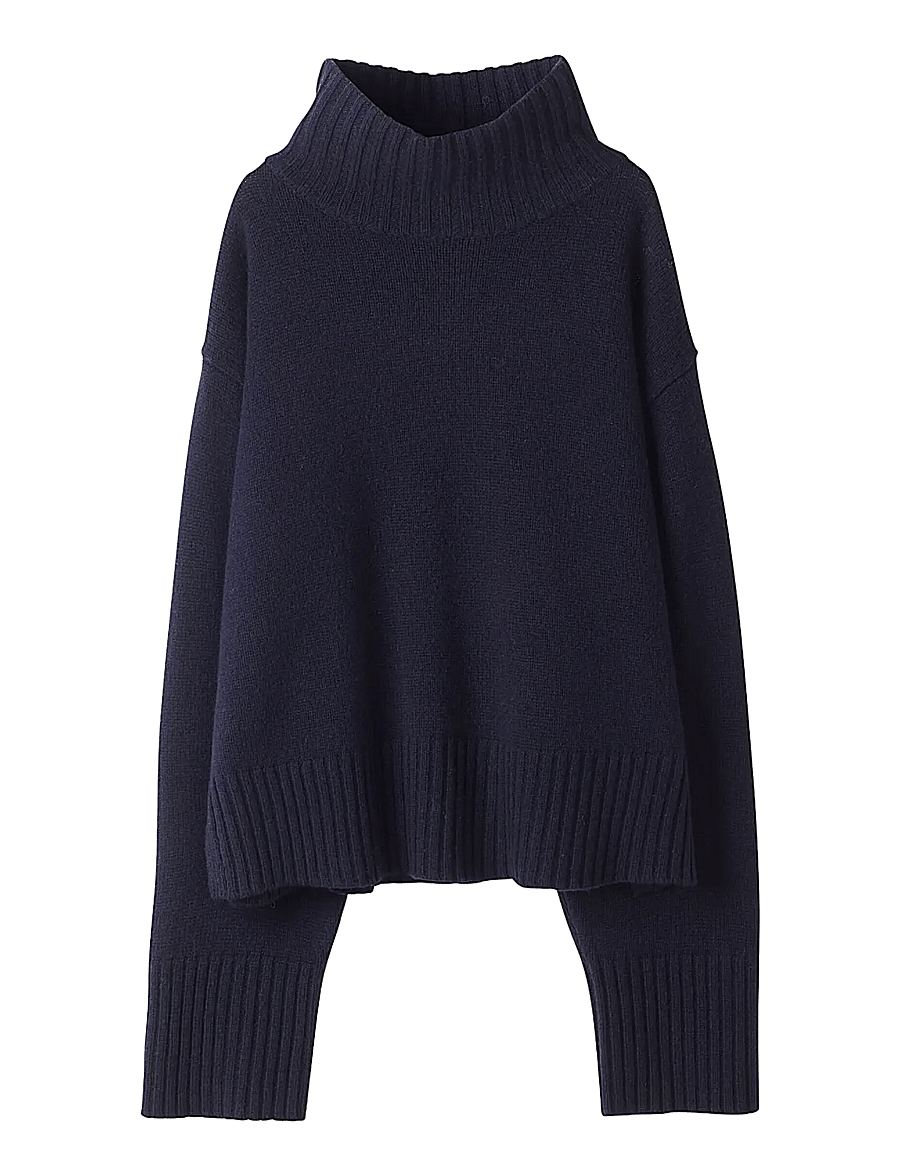 Stylein - Hilary Sweater - striktrøjer - midnight - 1