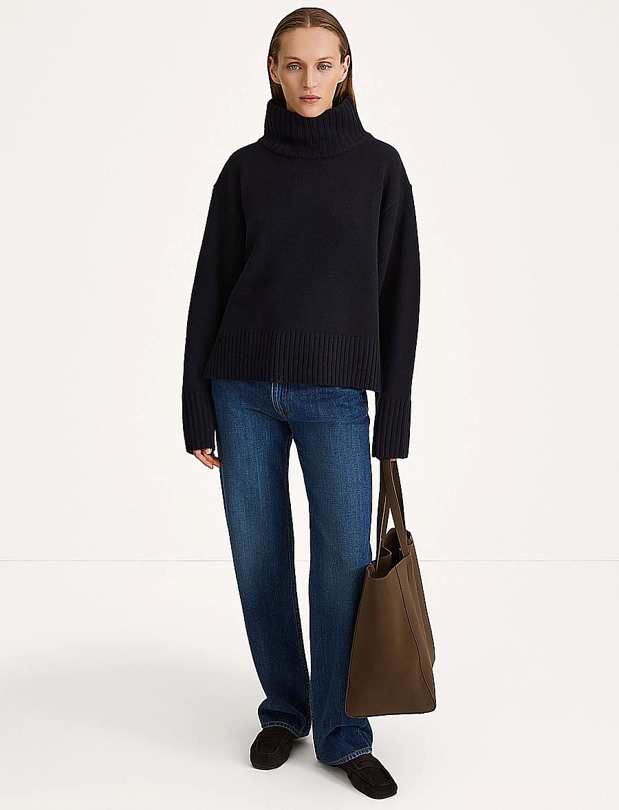 Stylein - Hilary Sweater - striktrøjer - midnight - 0