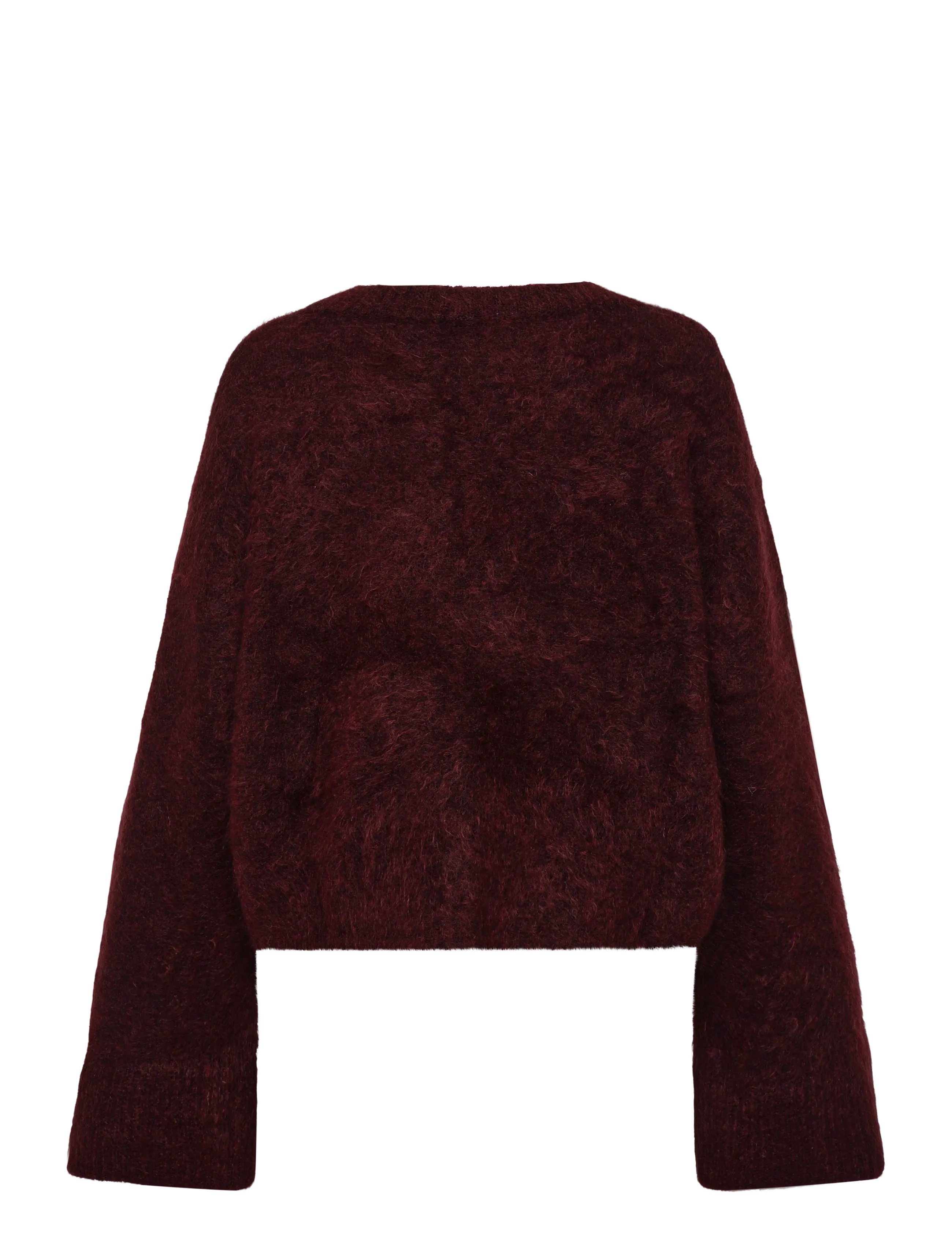 Stylein - NICLAS SHORT SWEATER - stickade tröjor - bordeaux - 2