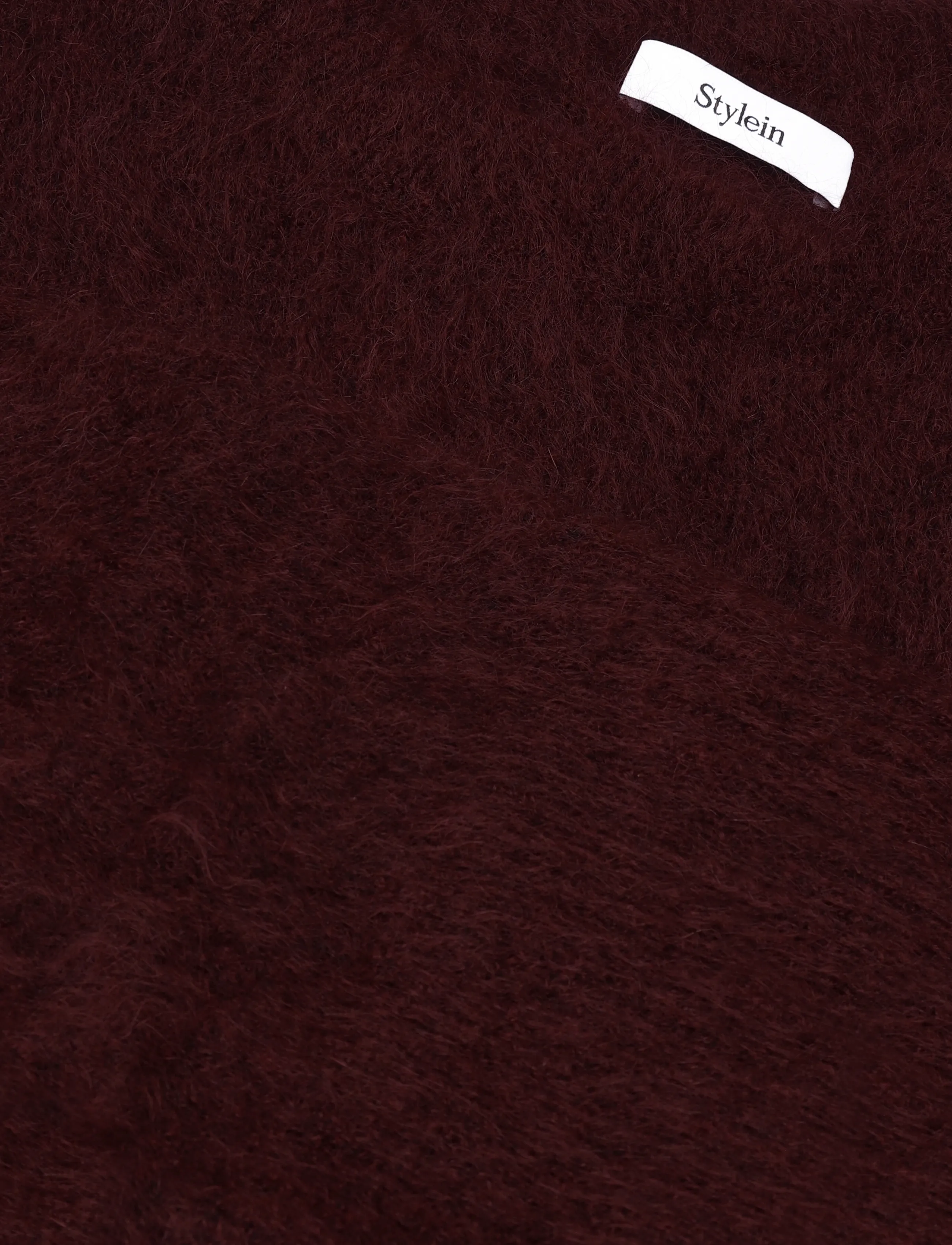 Stylein - NICLAS SHORT SWEATER - stickade tröjor - bordeaux - 5