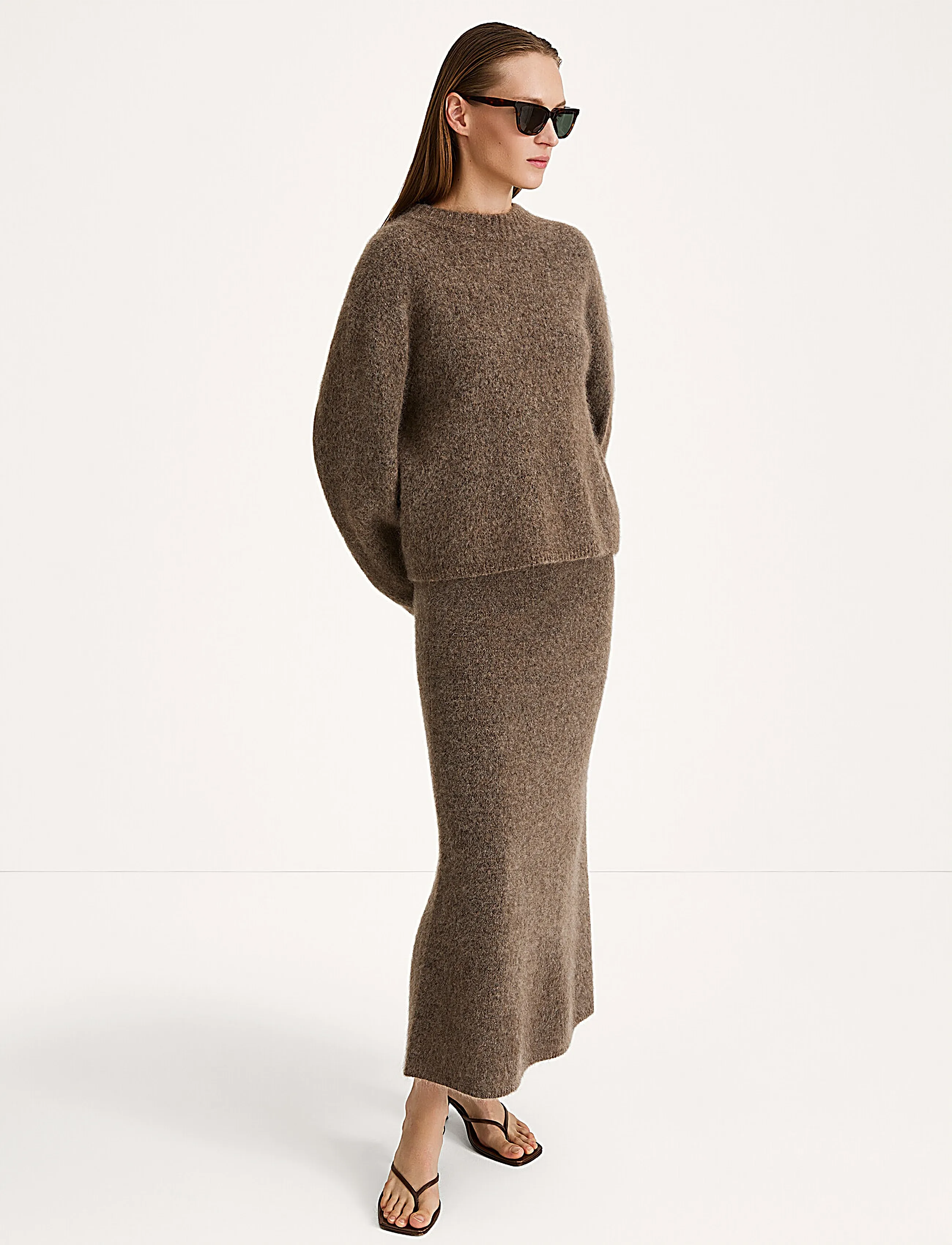 Stylein - NICLAS SHORT SWEATER - brown - 3