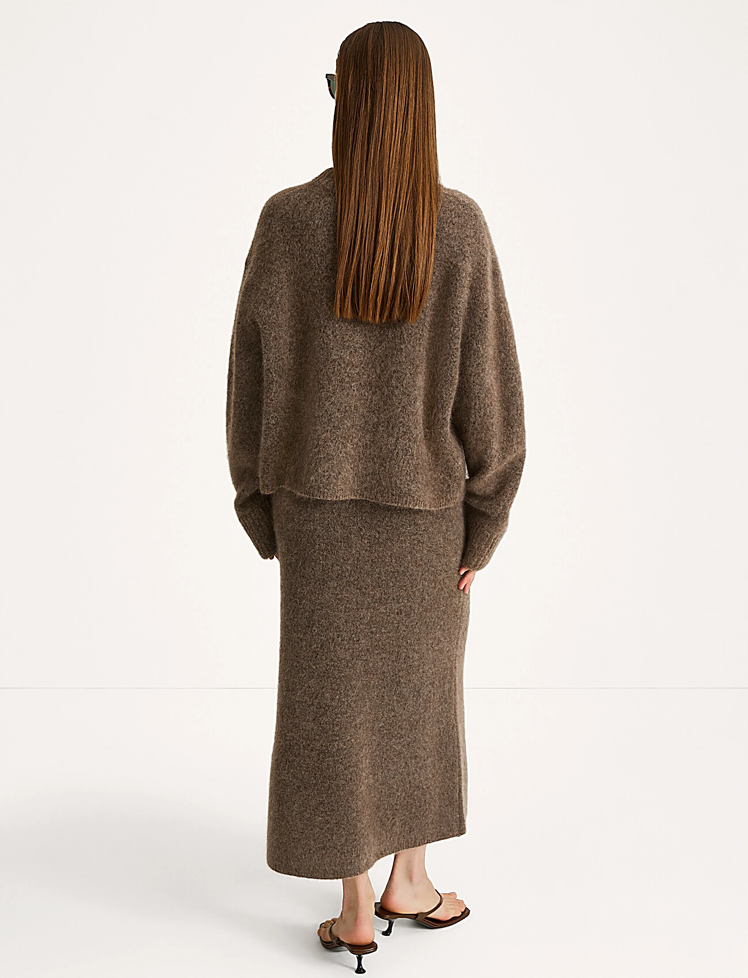Stylein - NICLAS SHORT SWEATER - brown - 4
