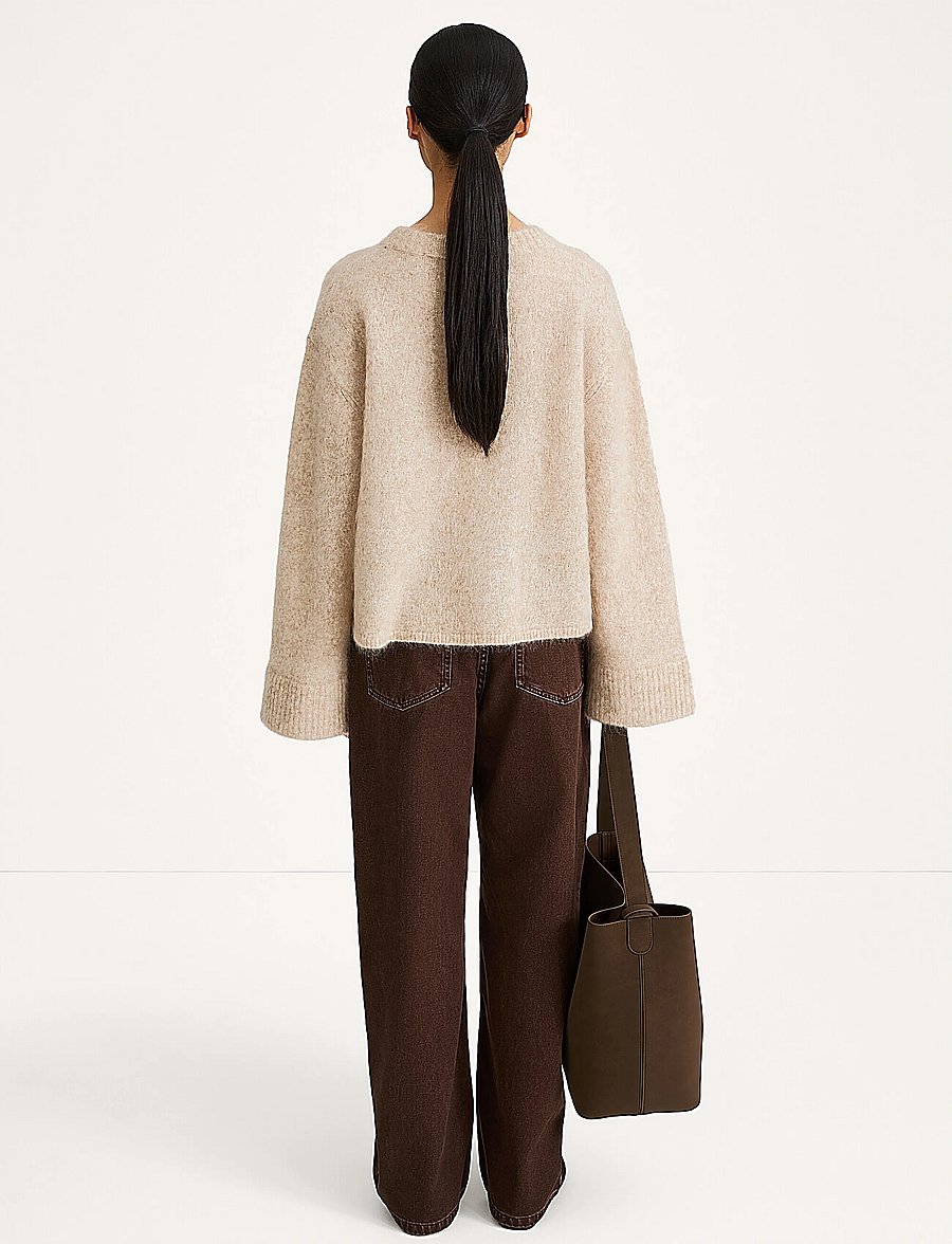 Stylein - NICLAS SHORT SWEATER - pullover - oyster - 4