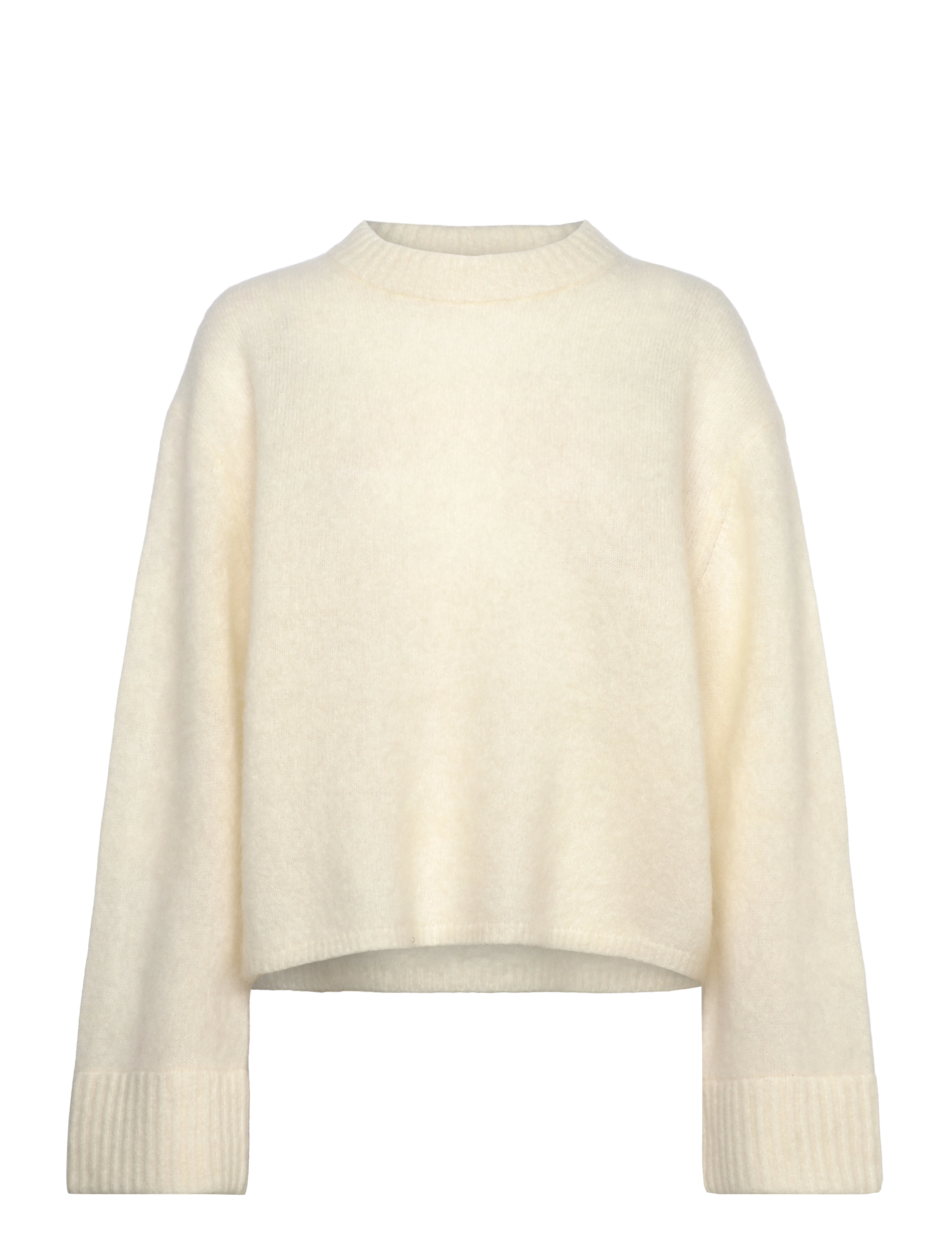 Stylein NICLAS SHORT SWEATER - Kampagne - WHITE / cream