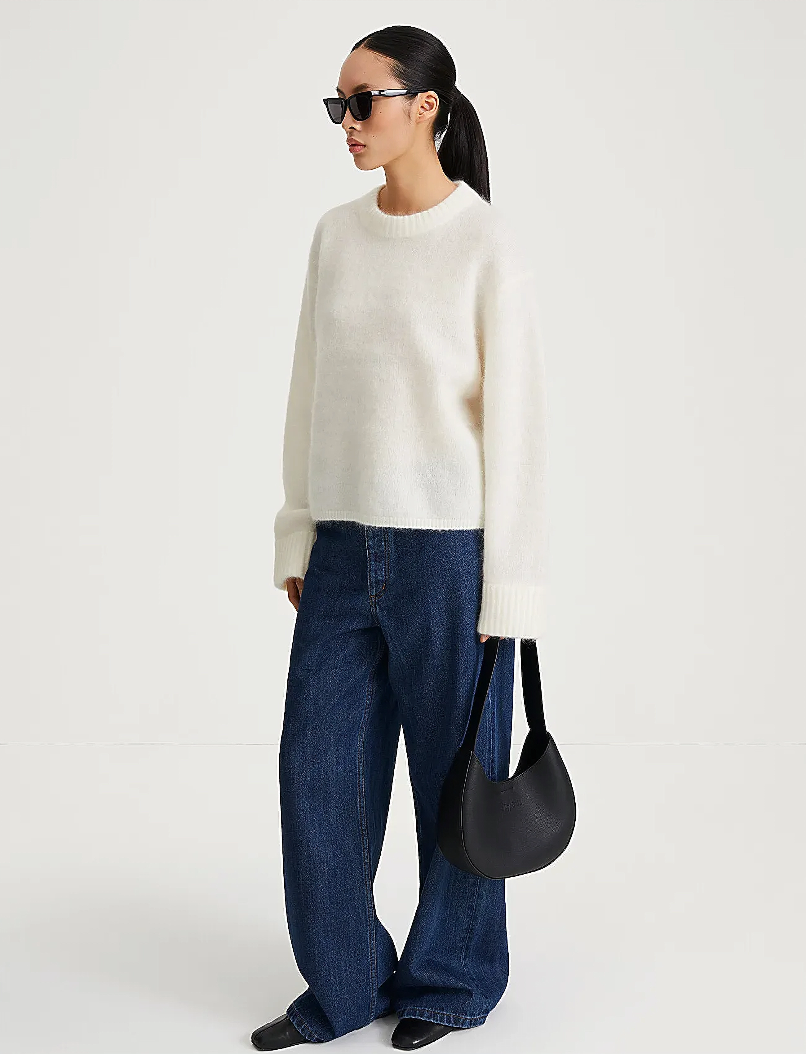 Stylein - NICLAS SHORT SWEATER - white - 3