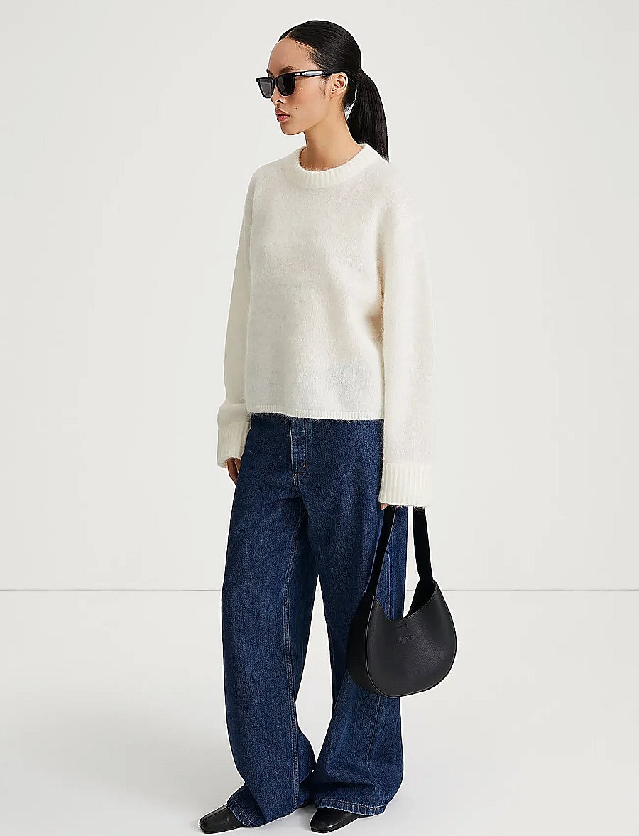Stylein - NICLAS SHORT SWEATER - white - 3